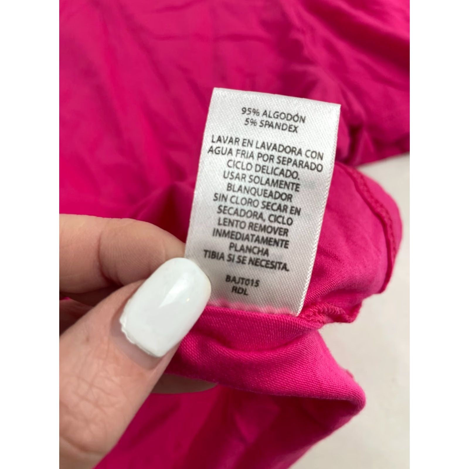 Vintage Derek Heart Shirt Women's L Pink Puff Cap Sleeve Round Neck Runs Small NWT Size L / US 10 / IT 46 - 8 Thumbnail