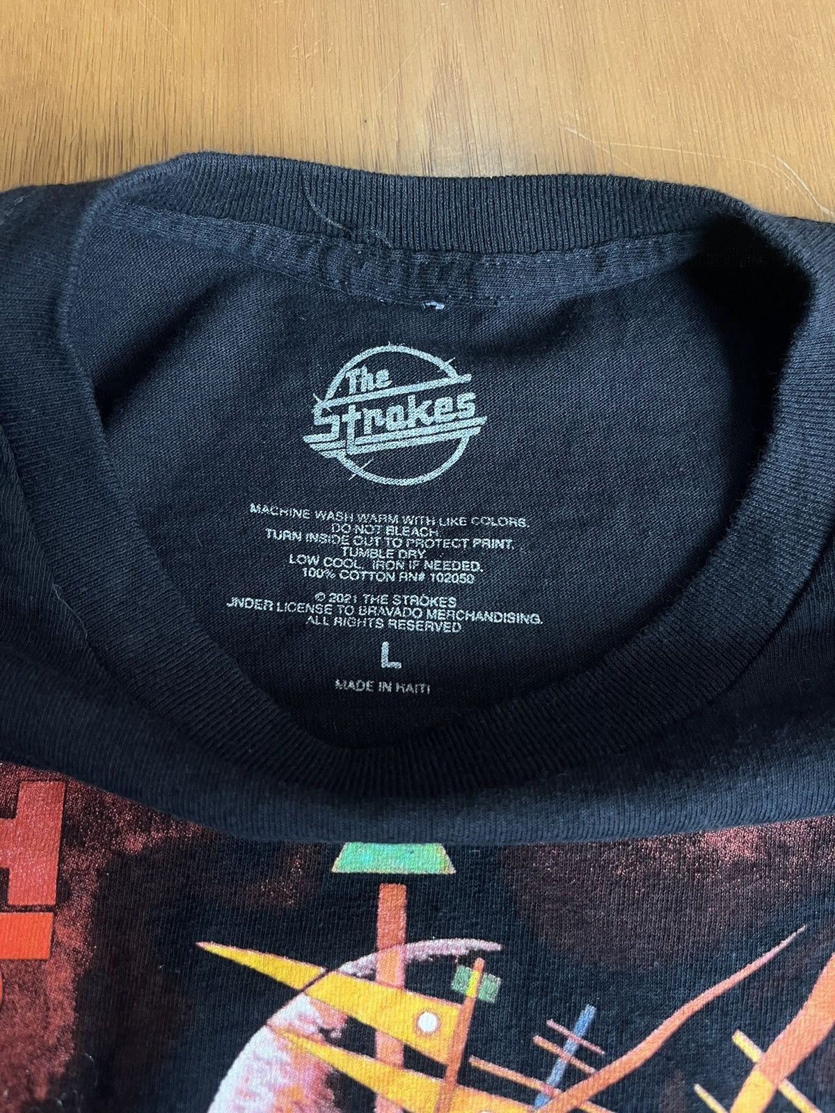 Band Tees The Strokes & IDLES & HINDS 2021’s Tour Tshirt Size US L / EU 52-54 / 3 - 5 Thumbnail