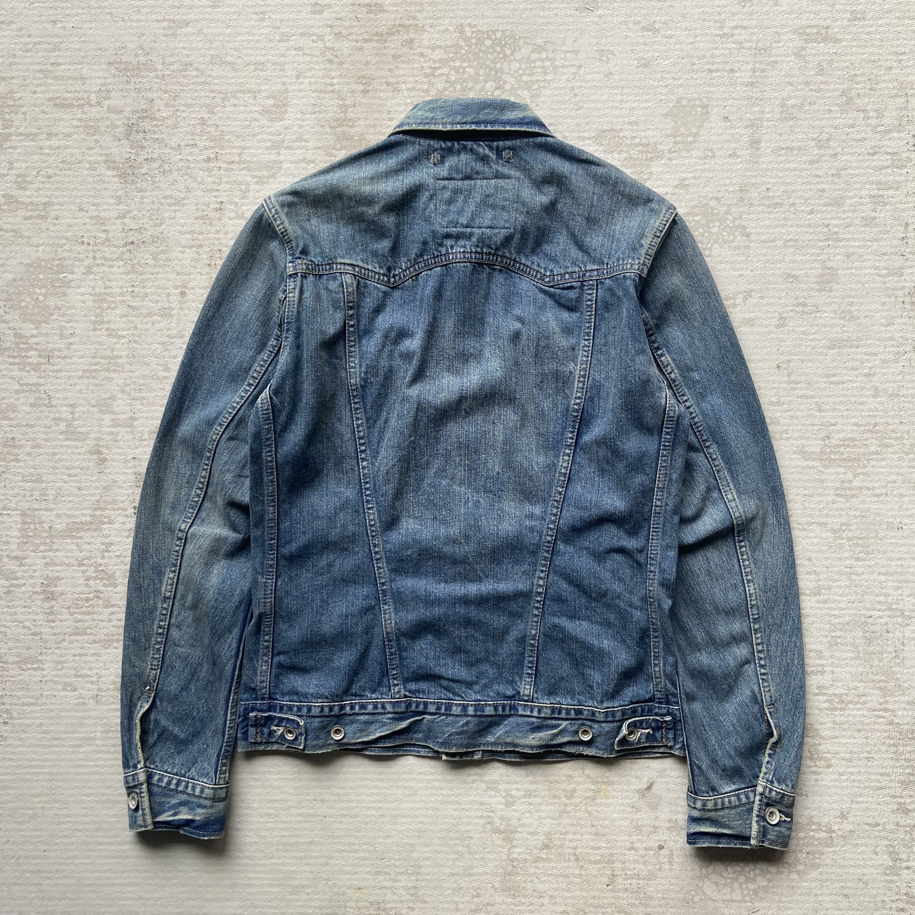 GOA GOA Selvedge Trucker Denim Jacket Size US S / EU 44-46 / 1 - 7 Thumbnail
