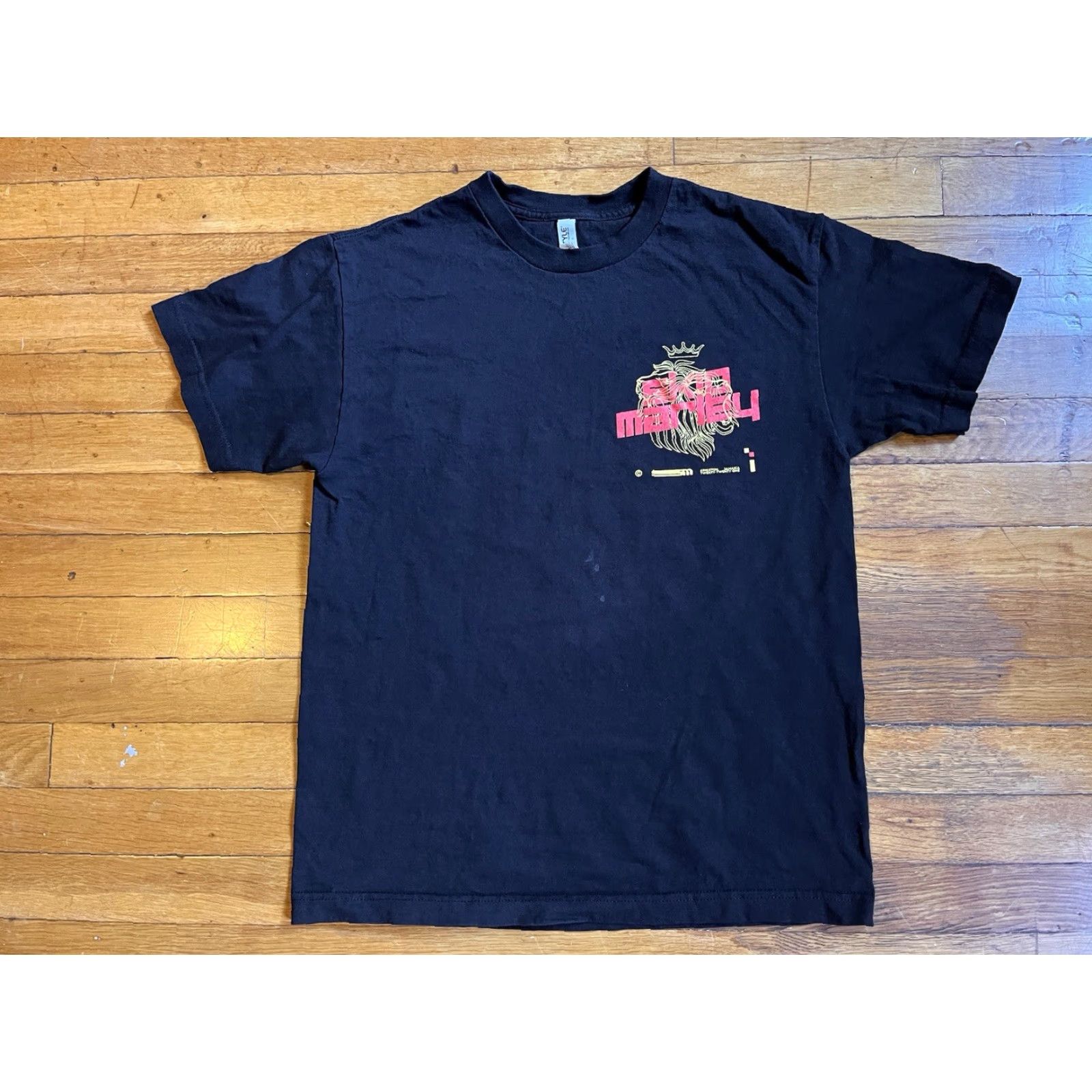 Vintage Skip Marley Higher Place Shirt Men’s Medium Black Concert T-Shirt Band Hip Hop Music Alstyle Cotton Jersey Short Sleeve Crew Neck Graphic Print Logo Size US M / EU 48-50 / 2 - 2 Thumbnail