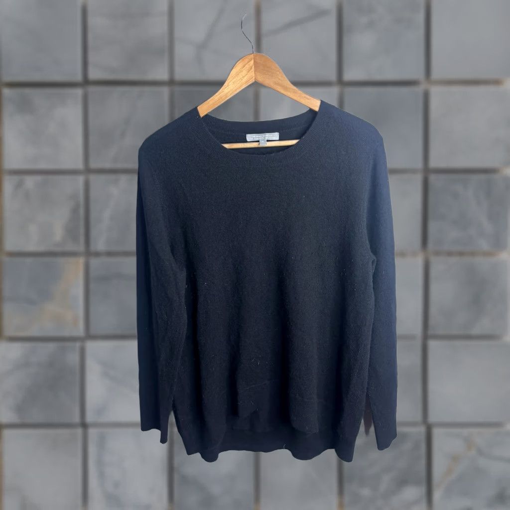 Neiman Marcus Neiman Marcus Sweater Mens XL Black Cashmere Crewneck Pullover Knit Soft Classic Size US XL / EU 56 / 4 - 1 Thumbnail