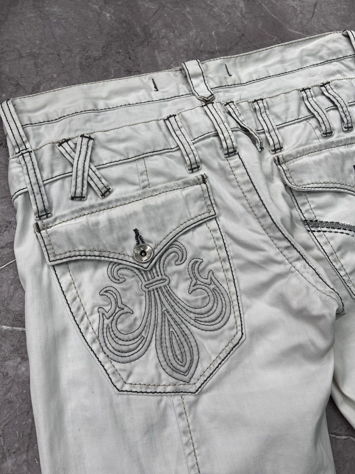 Emporio Armani × If Six Was Nine × Le Grande Bleu (L.G.B.) 2000s Unknown Japanese Bondage Cargo Pants 2k style Size US 34 / EU 50 - 15 Thumbnail