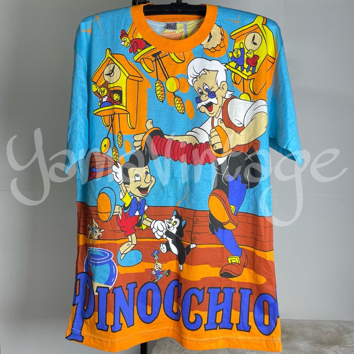 Disney × Tee Shirt × Vintage Disney Pinocchio T-Shirt Vintage 