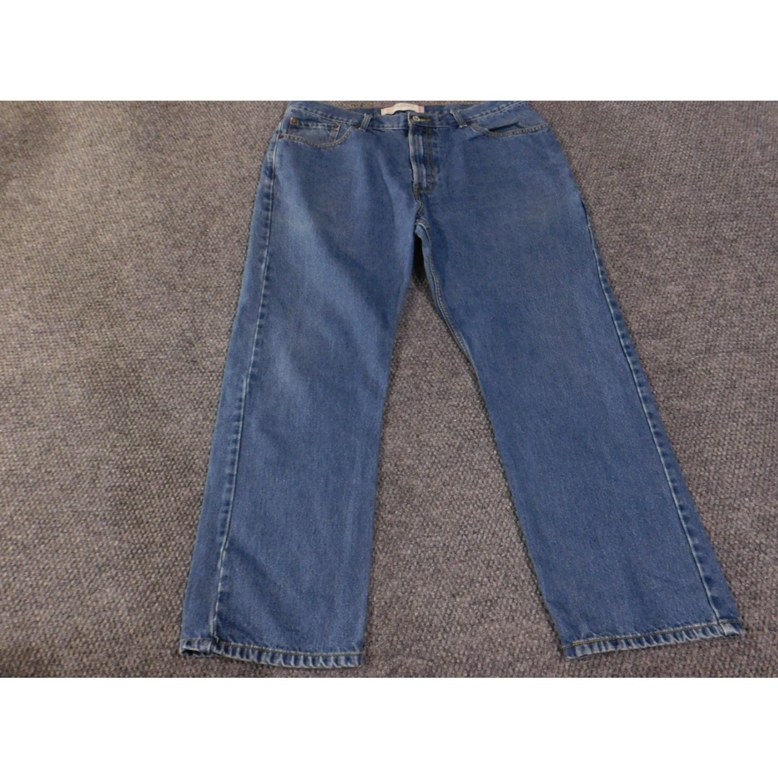 Levi's VINTAGE Levis 505 Jeans Mens 38x30 Blue Regular Fit Straight Leg Denim Made Egypt Size US 38 / EU 54 - 2 Thumbnail