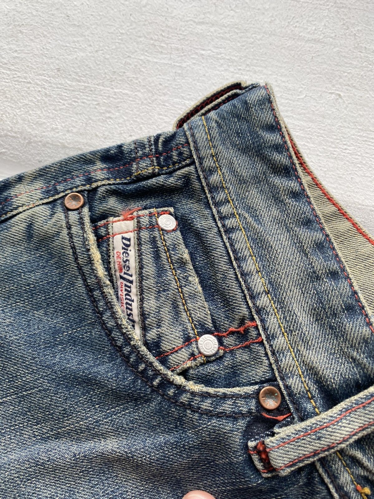 Diesel NWT 90s Luxury Diesel Rame Bootcut Jeans Made in Italy W26 Size 26" / US 2 / IT 38 - 6 Thumbnail