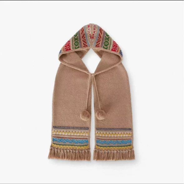 Loro Piana Loro Piana may483 Cashmere Hooded Scarf Size ONE SIZE - 1 Thumbnail