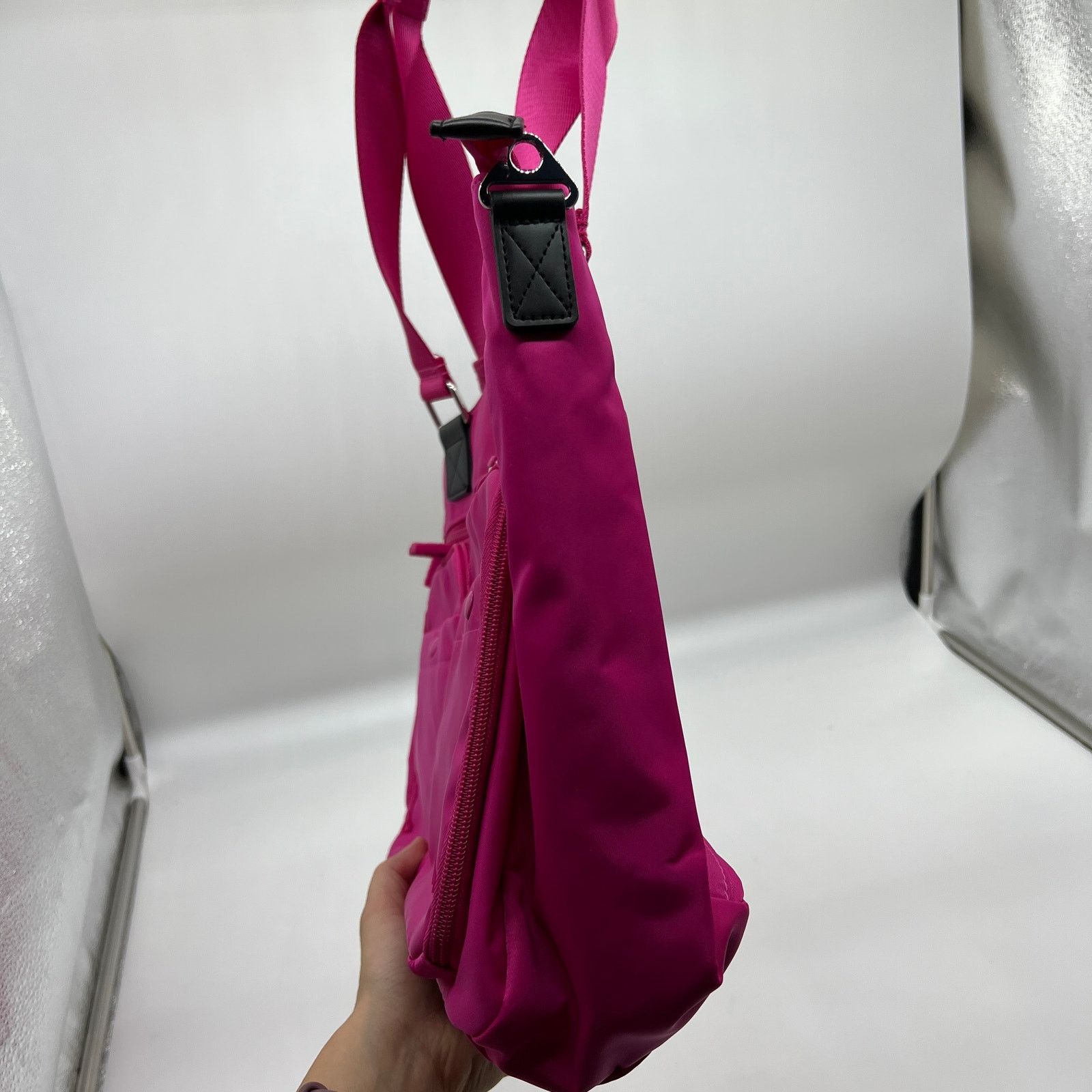 Other IHKWIP Cargo Catchall Tote No Crossbody Strap Ruby Berry Size ONE SIZE - 8 Thumbnail
