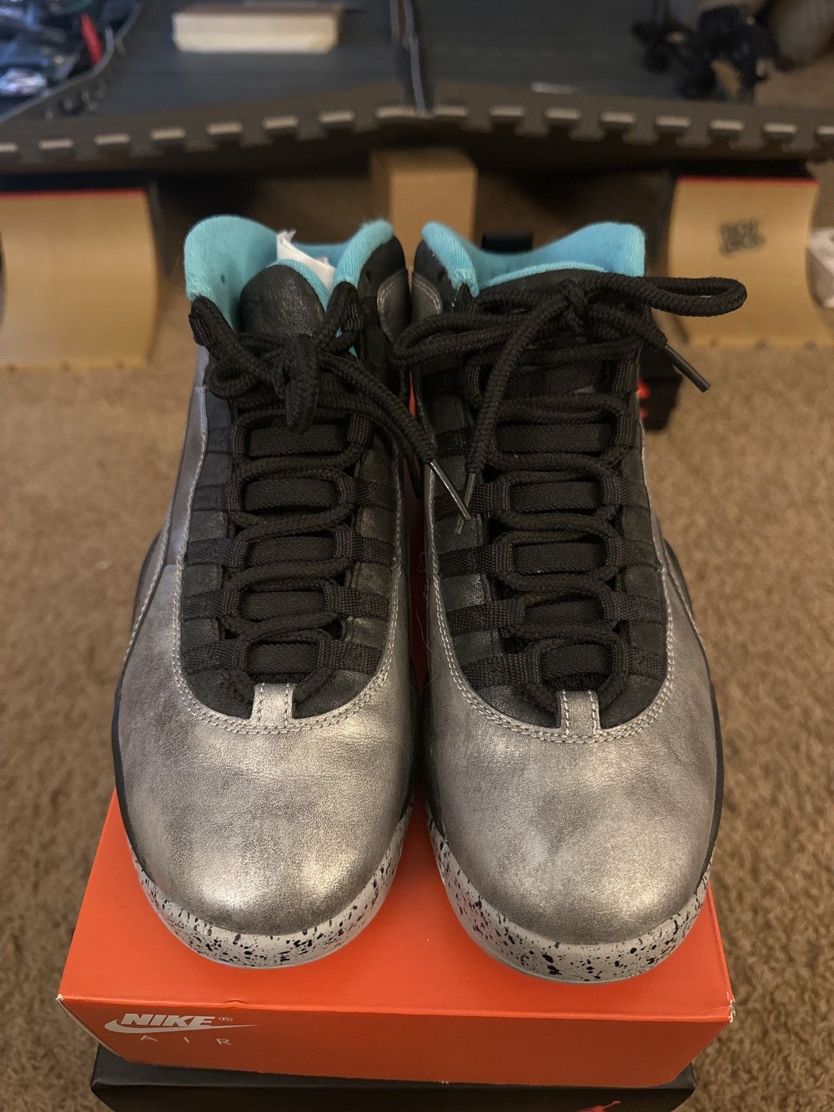 Jordan Brand Air Jordan 10 Retro (Lady Liberty) Size US 8 / EU 41 - 1 Thumbnail
