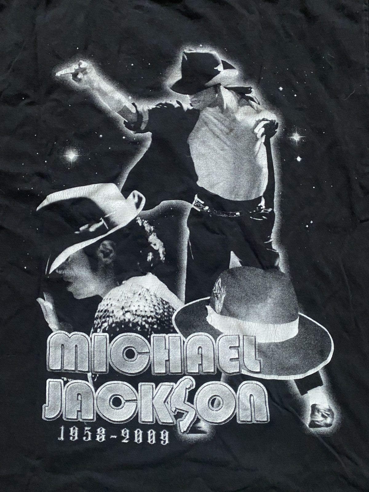 Band Tees 🇺🇸VINTAGE Michael Jackson 1958-2009 t-shirt,made in usa,retro Size US L / EU 52-54 / 3 - 5 Thumbnail