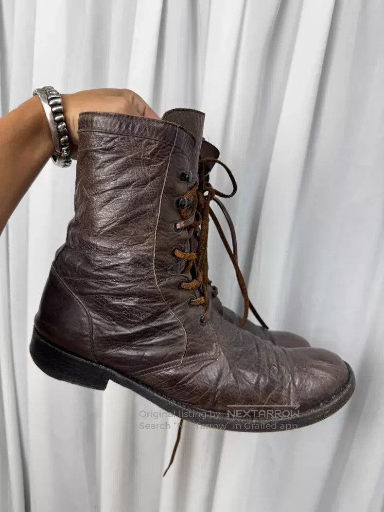 Yohji Yamamoto Yohji Yamamoto Size 27 90s avant-garde lamb leather boots| Size US 9 / EU 42 - 1 Thumbnail