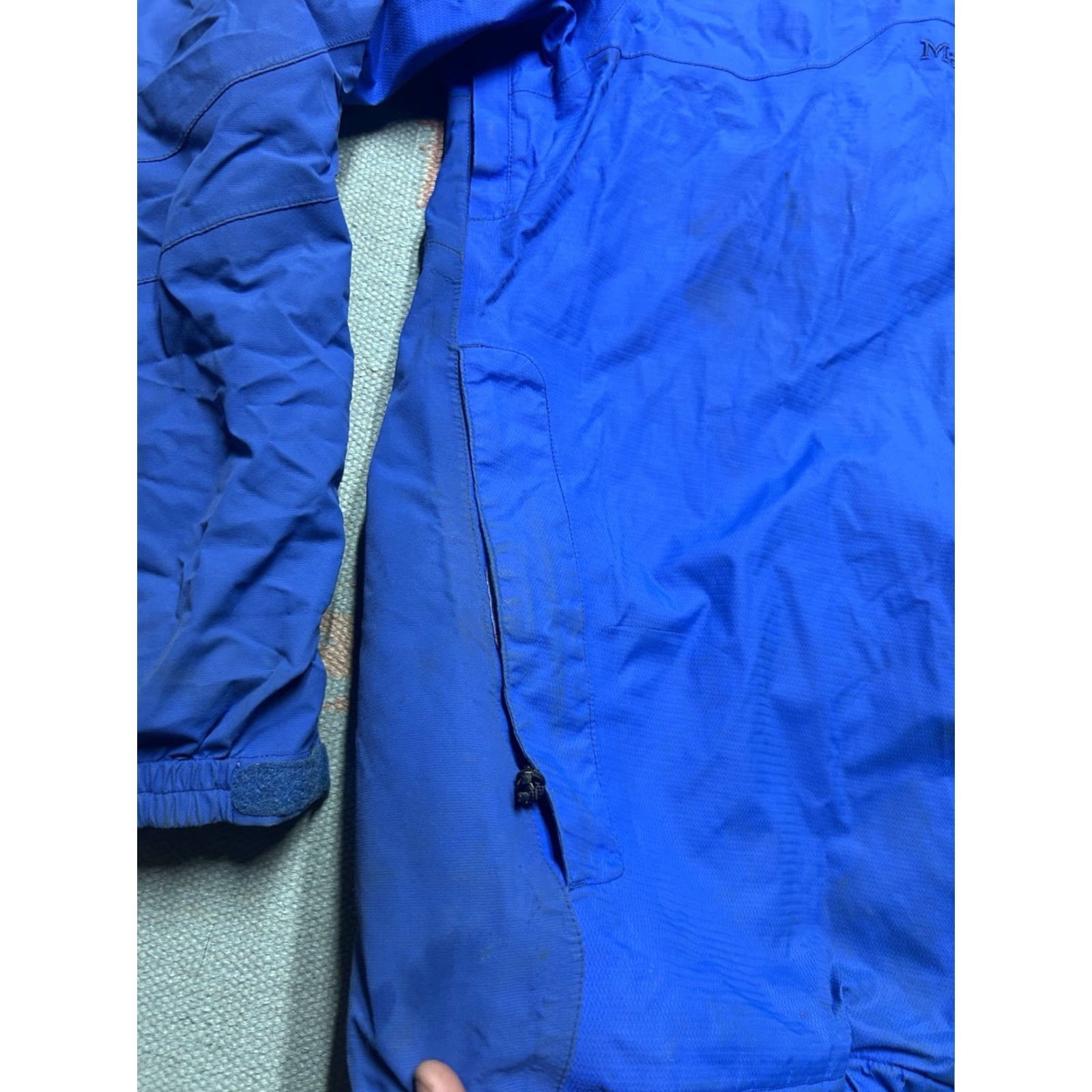 Marmot VINTAGE Marmot Gore Tex Jacket Parka Hooded Shell Ski Snow Blue Men’s XXL Size US XXL / EU 58 / 5 - 5 Thumbnail
