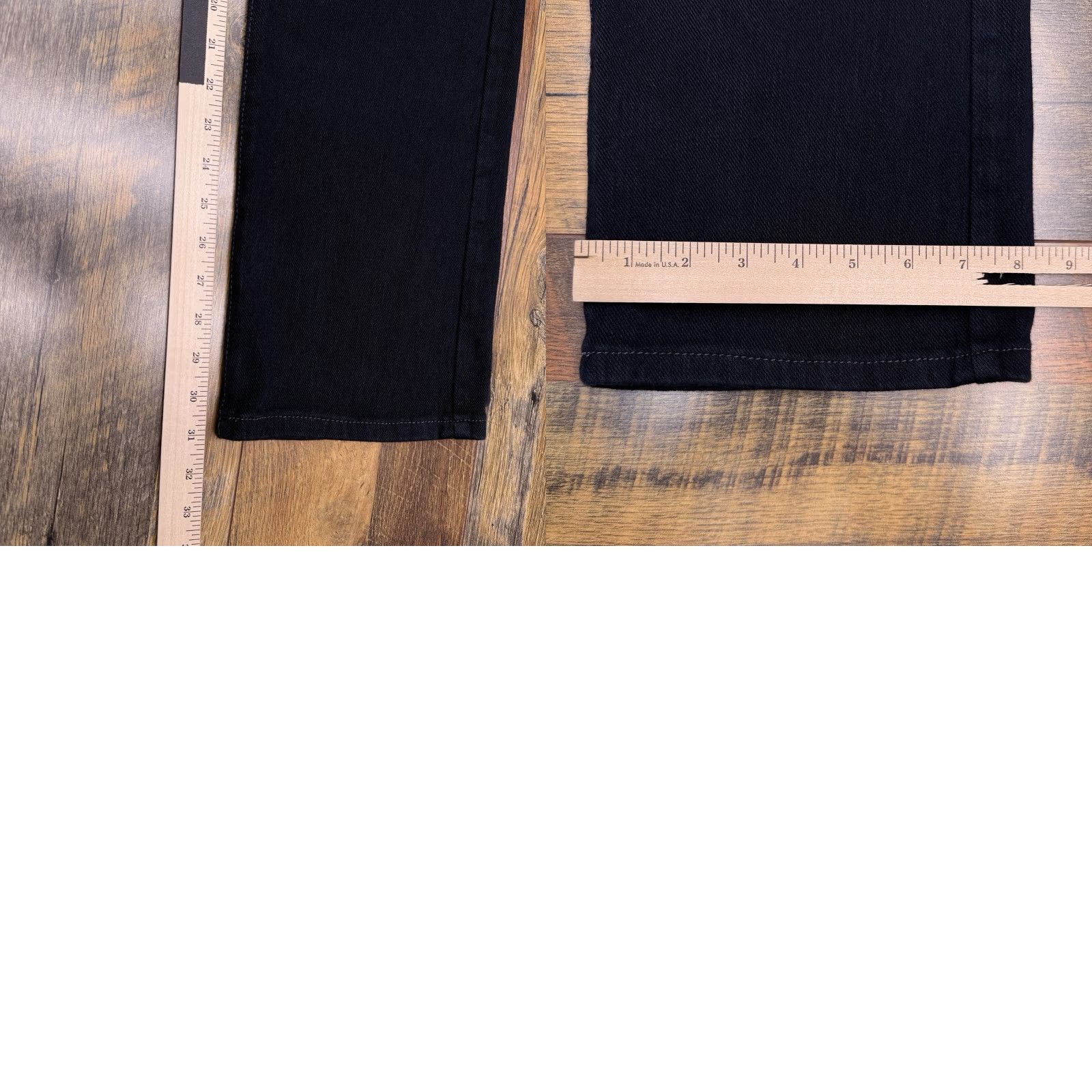 Coldwater Creek Coldwater Creek Jeans Straight Womens 8 Black Mid Rise Stretch Denim 5-Pocket Inseam 31 Fall Winter Spring Summer Vintage No Size 30" / US 8 / IT 44 - 10 Thumbnail