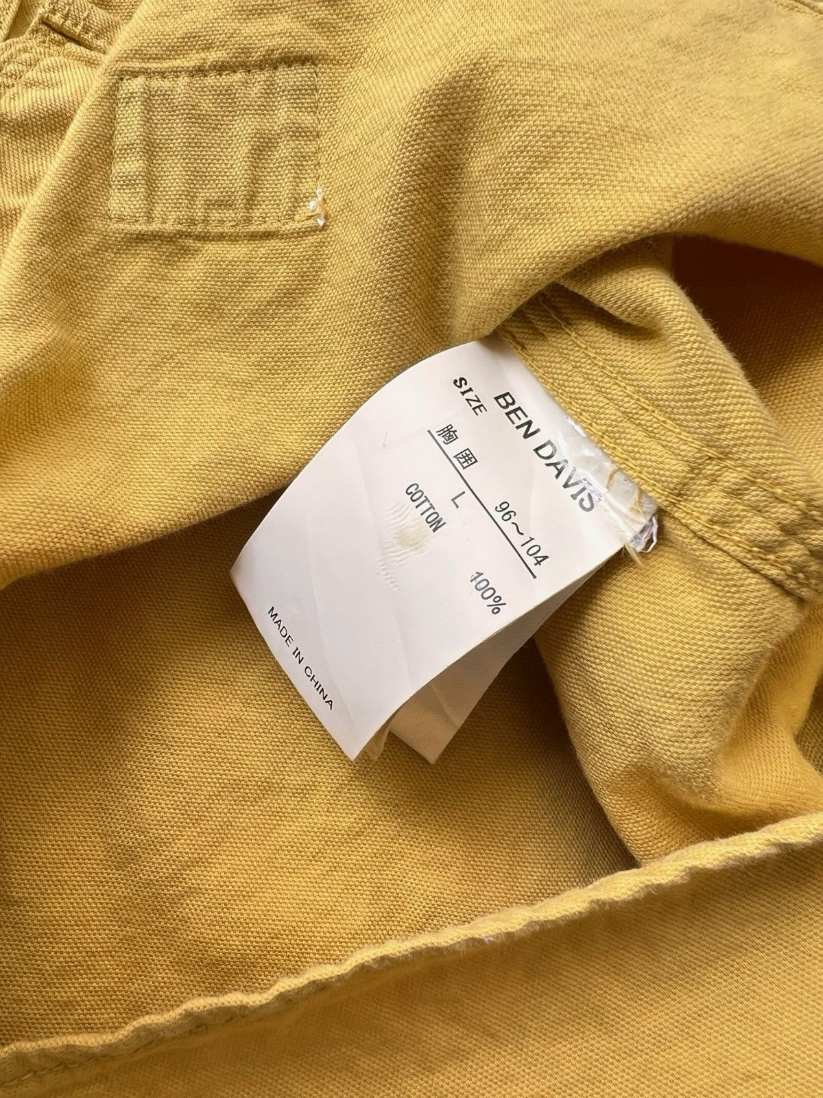 Ben Davis BEN DAVIS LONG SLEEVES WORK SHIRT Size US L / EU 52-54 / 3 - 7 Thumbnail