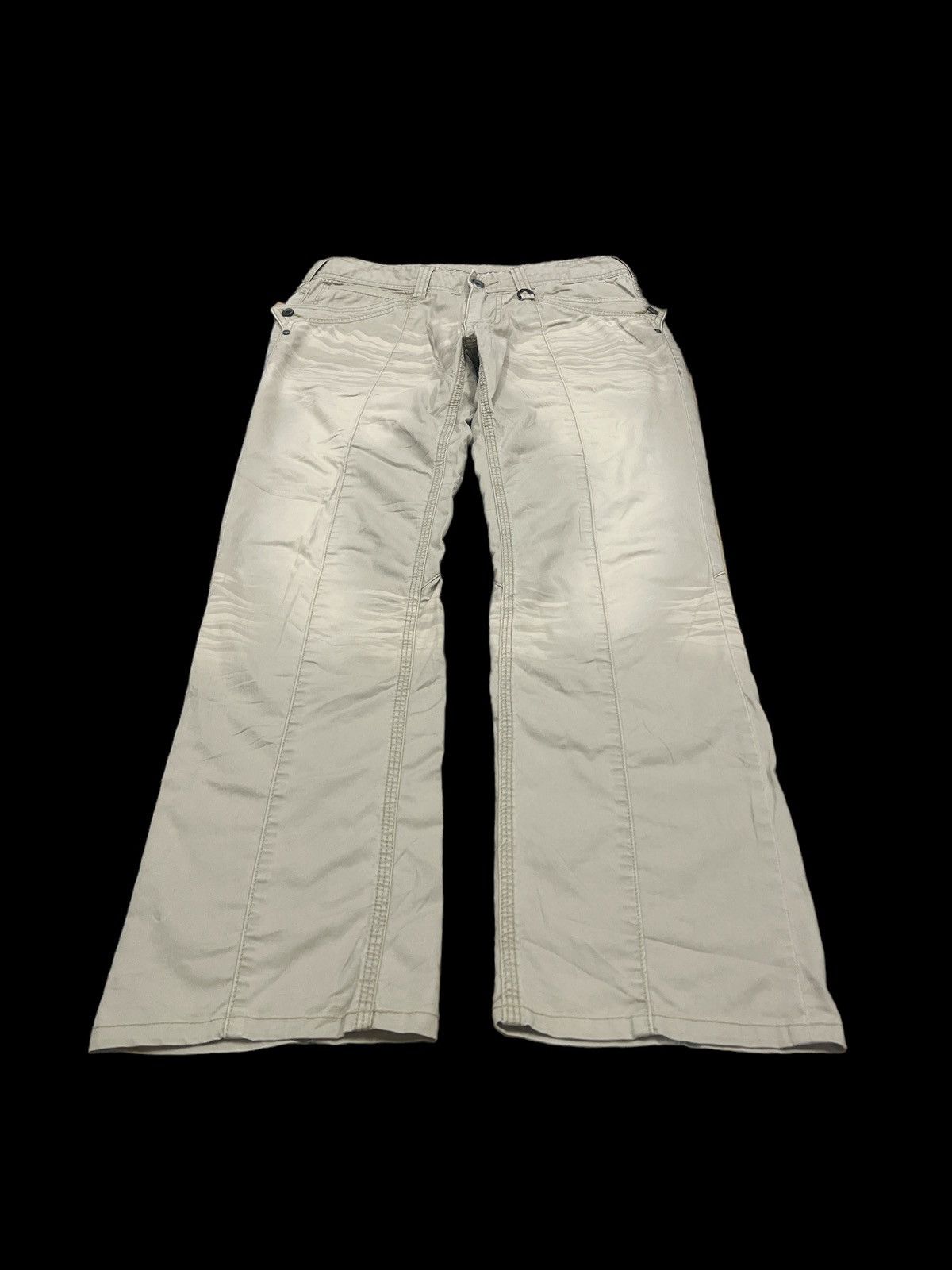 Japanese Brand × Vintage FLARED🔥NICOLE CLUB COTTON PANT Size US 29 - 1 Thumbnail
