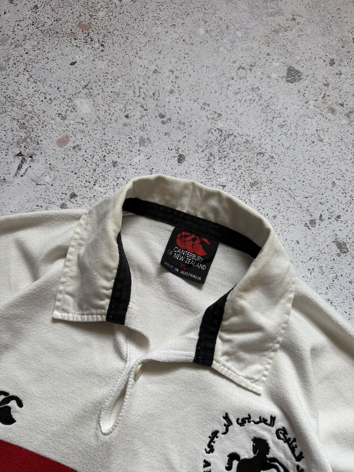 Canterbury of New Zealand Vintage canterbury of new zealand arabian gulf rugby shirt Size US XL / EU 56 / 4 - 3 Thumbnail