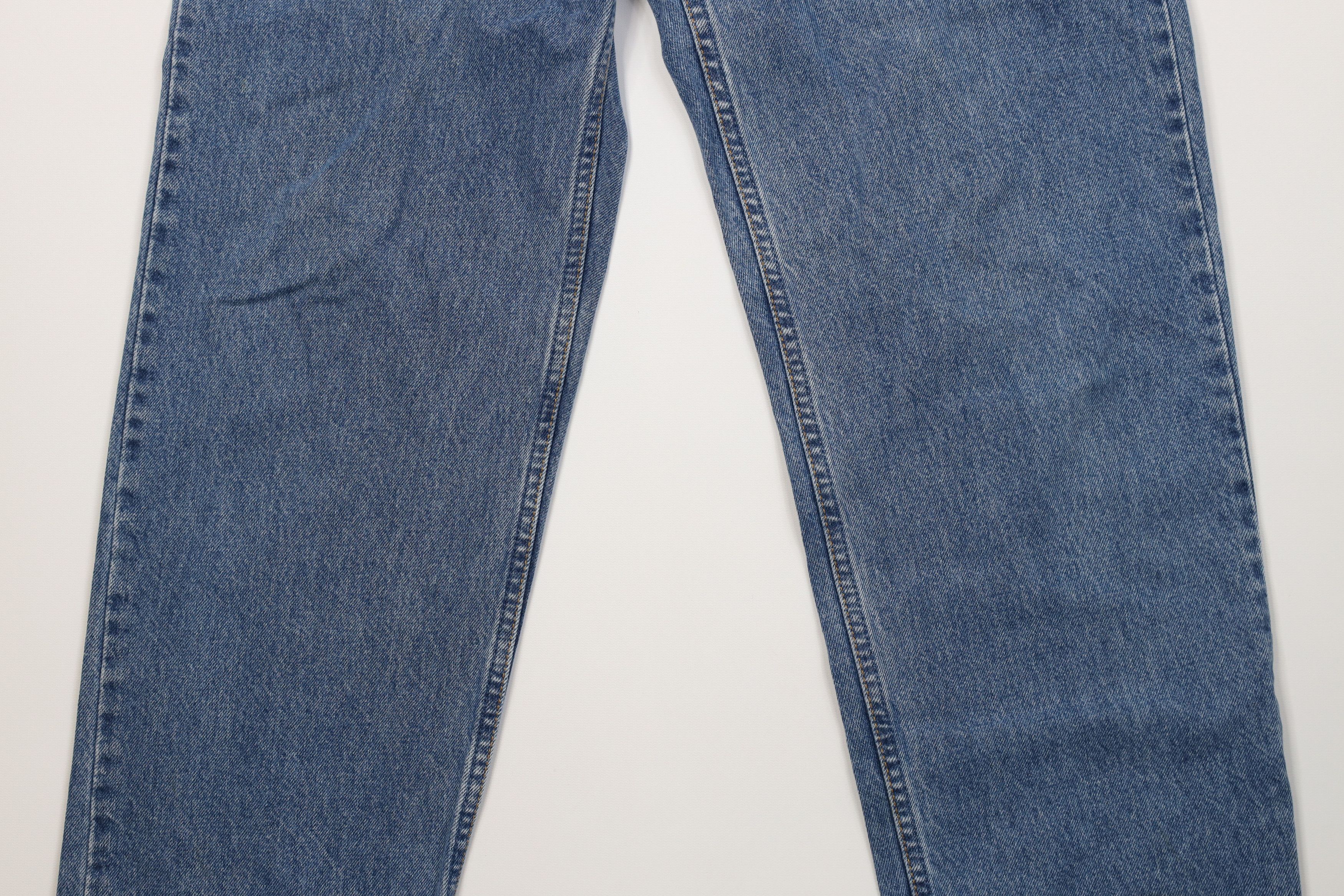 Levi's Vintage Y2K 2002 Levis 550 Fit Denim Jeans Blue Cotton Size US 34 / EU 50 - 3 Thumbnail