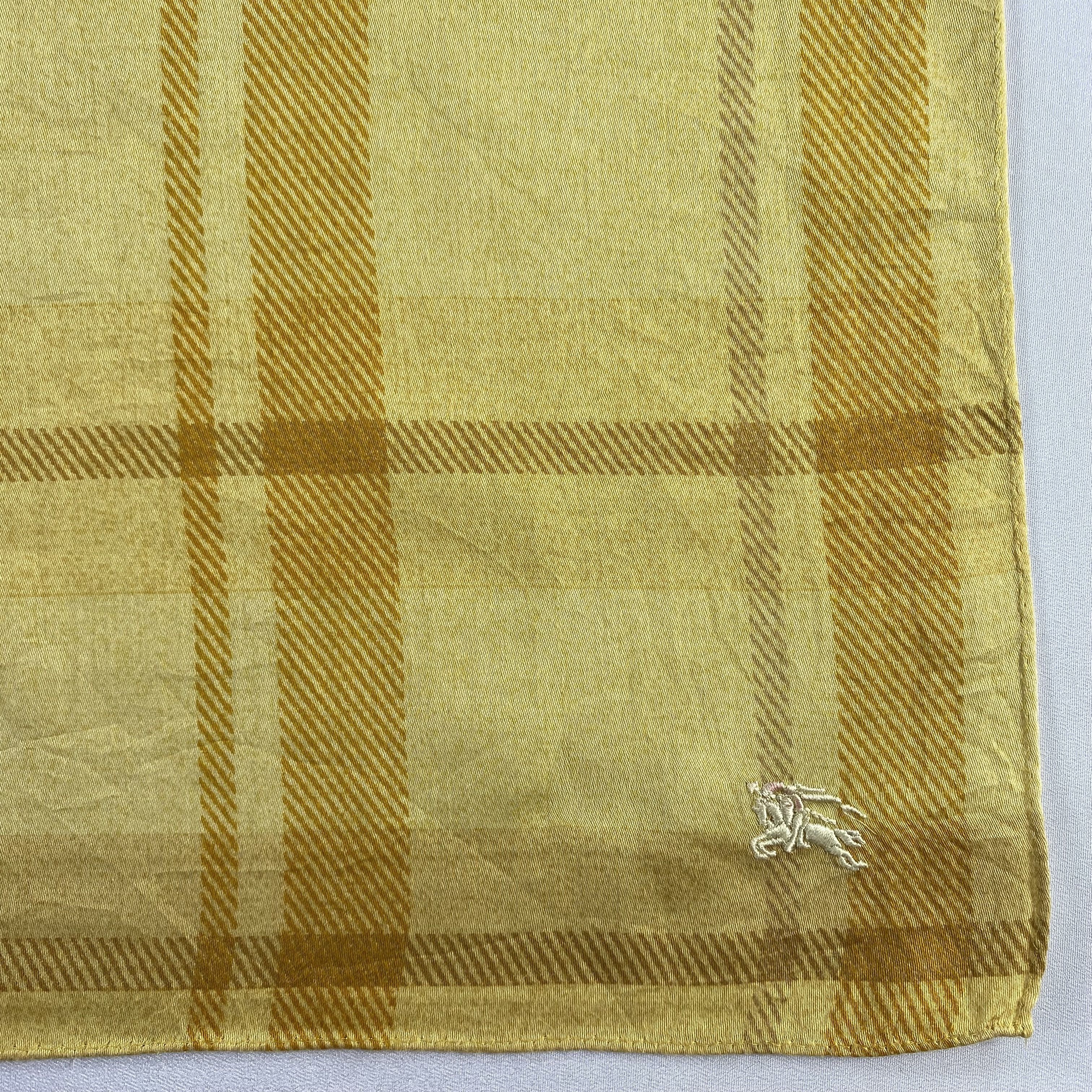 Burberry × Vintage Burberry Handkerchief / Neckerchief / Bandana-P1527 Size ONE SIZE - 3 Thumbnail