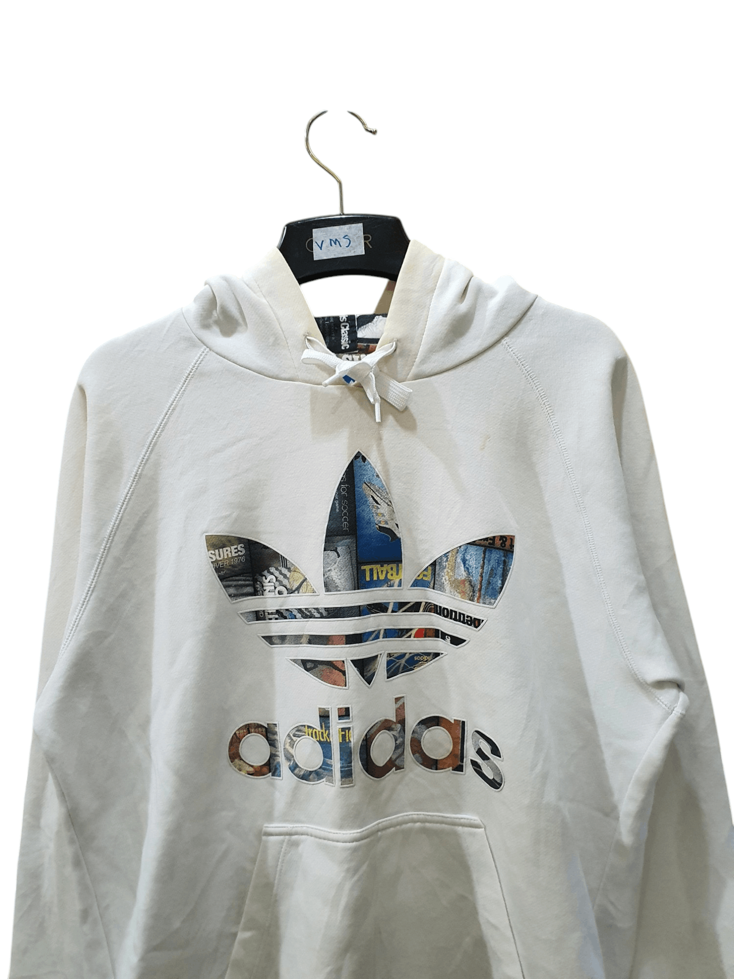 Adidas vintage Adidas Trefoil hoodie Size US L / EU 52-54 / 3 - 3 Thumbnail