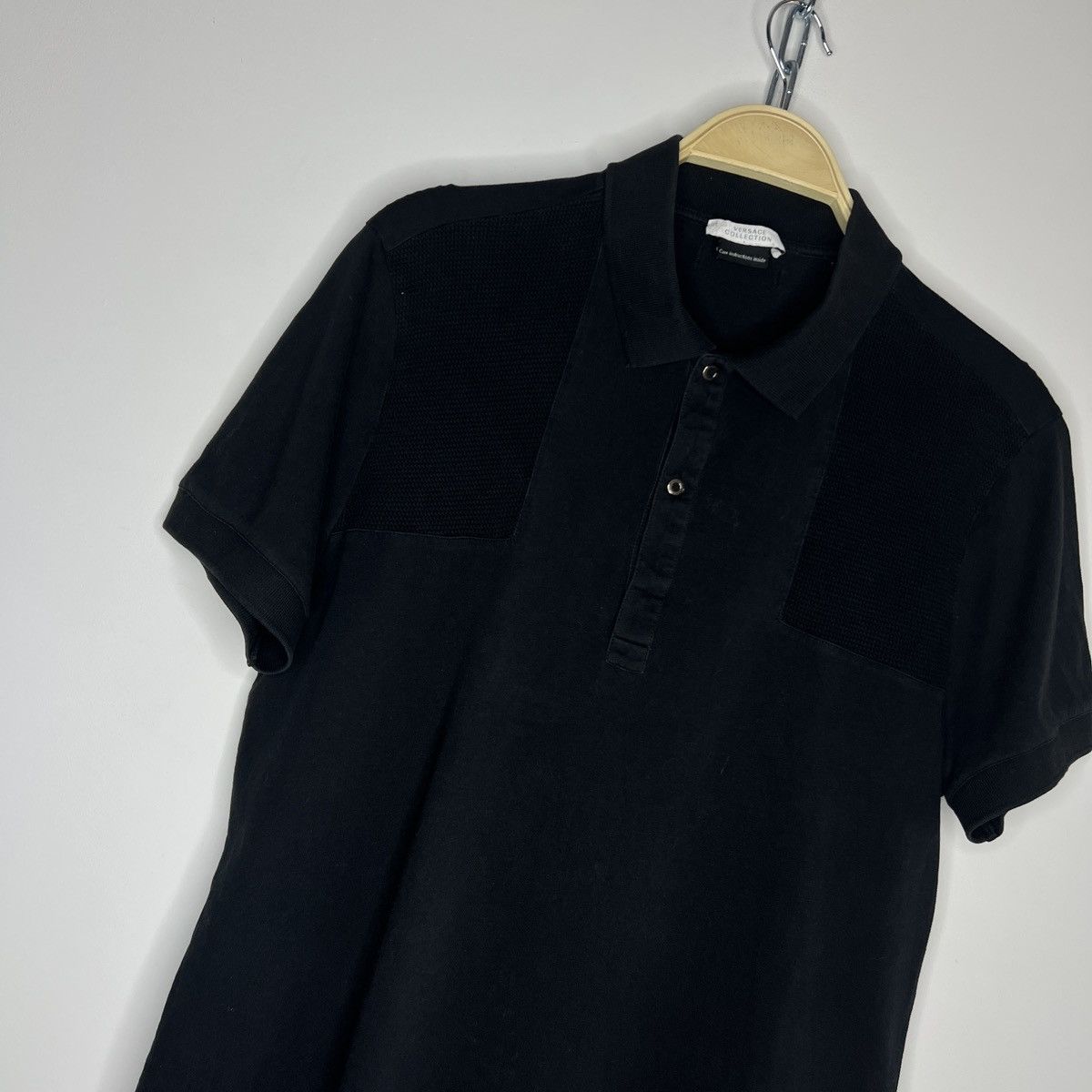 Designer × Versace VERSACE Collection Logo Polo Shirt Size US M / EU 48-50 / 2 - 3 Thumbnail