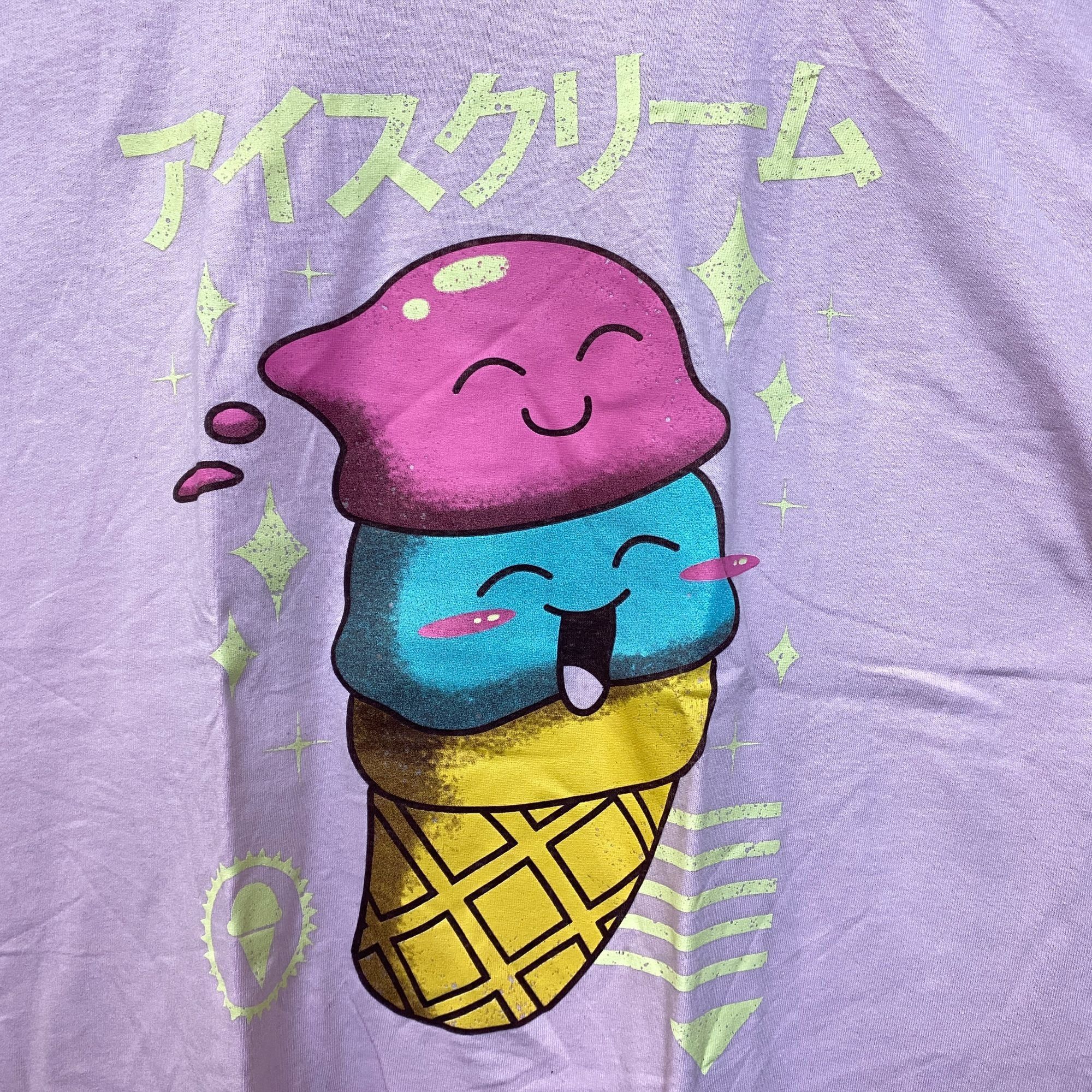 Threadless Kawaii Double Scoop Ice Cream Threadless Promo Pop Art Tee L Size US L / EU 52-54 / 3 - 2 Thumbnail