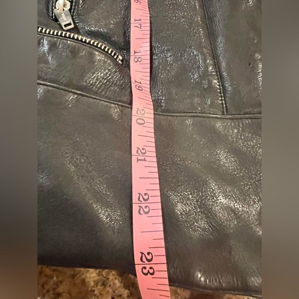 The Kooples The Kooples Leather Moto Jacket – Black Color NEVER WORN – Size L / US 10 / IT 46 - 8 Thumbnail