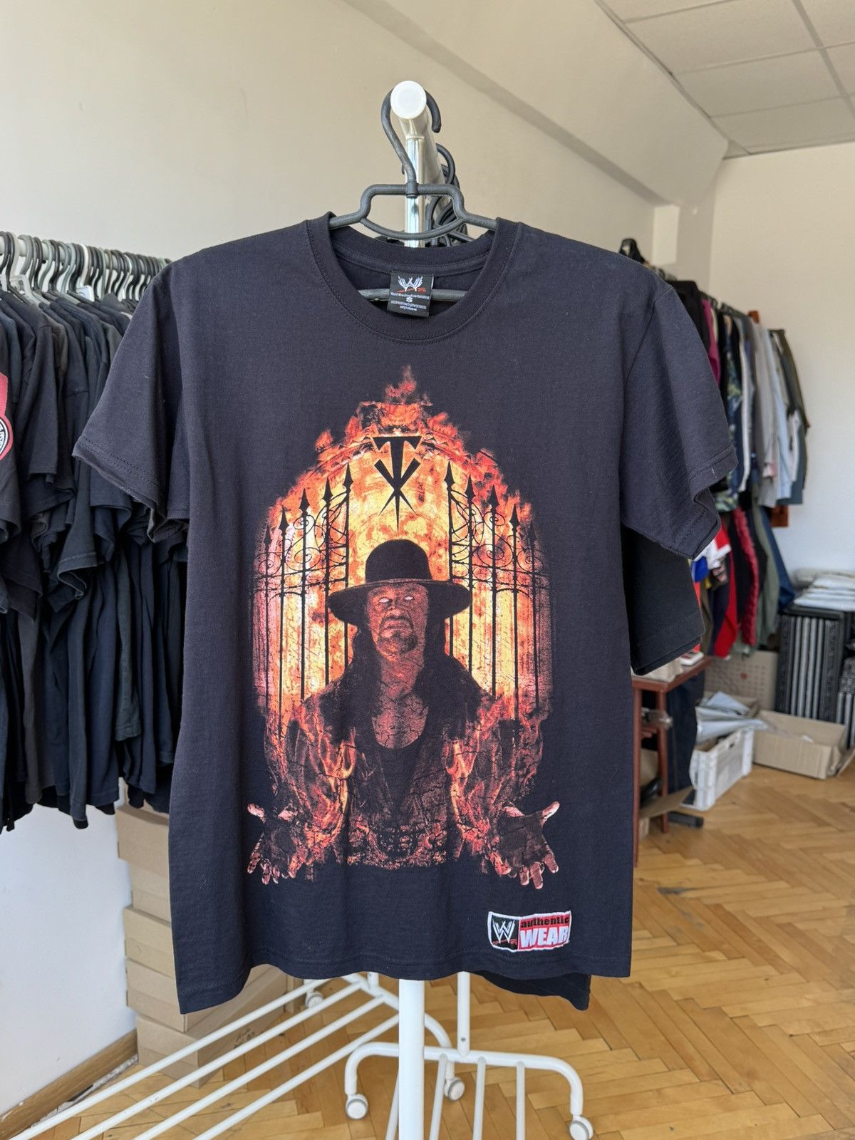 WWE Vintage Undertaker Hell's Gate Hype WWE WWF T-shirt Size US S / EU 44-46 / 1 - 1 Thumbnail