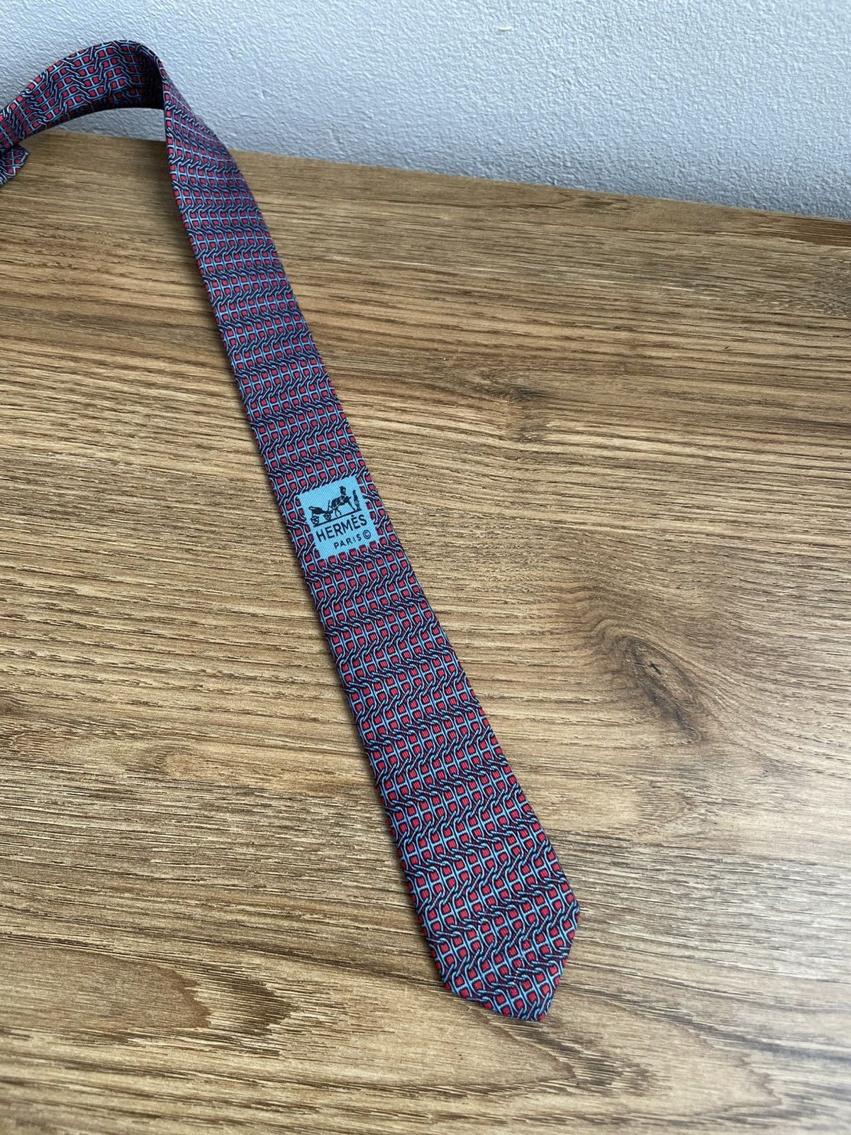 Hermes Hermes Paris Vintage 90s 100% Silk Tie Made In France 940 IA Size ONE SIZE - 16 Thumbnail