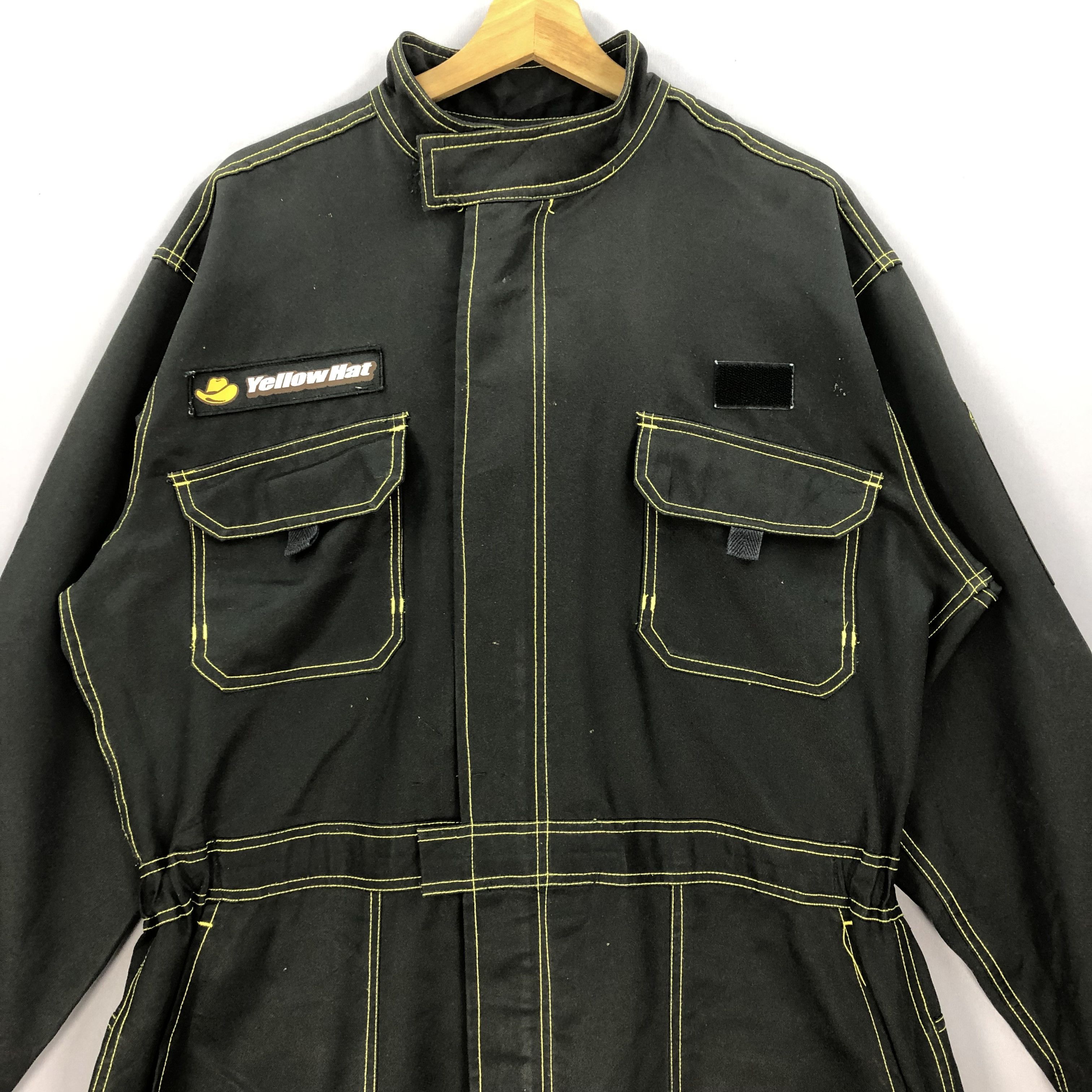 Vintage Vintage Japanese Yellow Hat Workers Overall Size US 40 / EU 56 - 4 Thumbnail