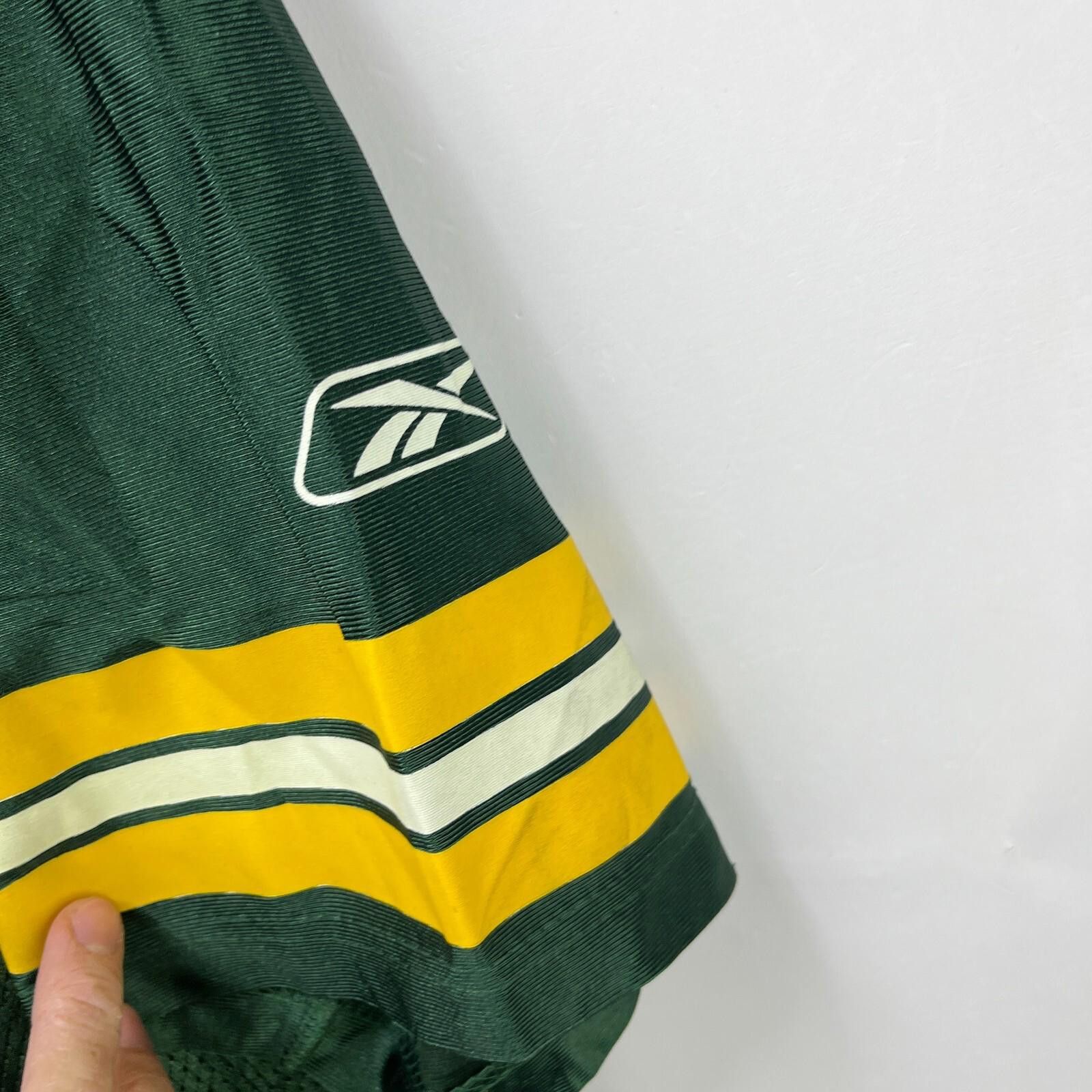 Reebok Vintage 90s Green Bay Packers Brett Favre NFL Jersey Large Size ONE SIZE - 8 Thumbnail