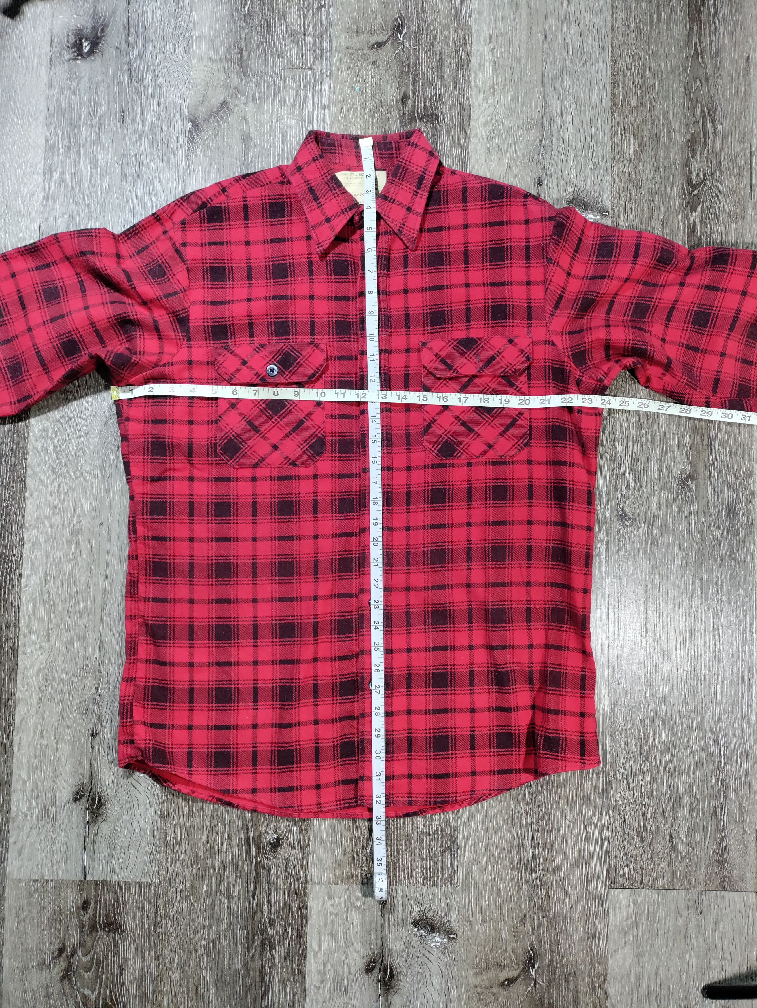 Fieldmaster Vintage Field Master Mens Flannel Shirt Size US L / EU 52-54 / 3 - 5 Thumbnail