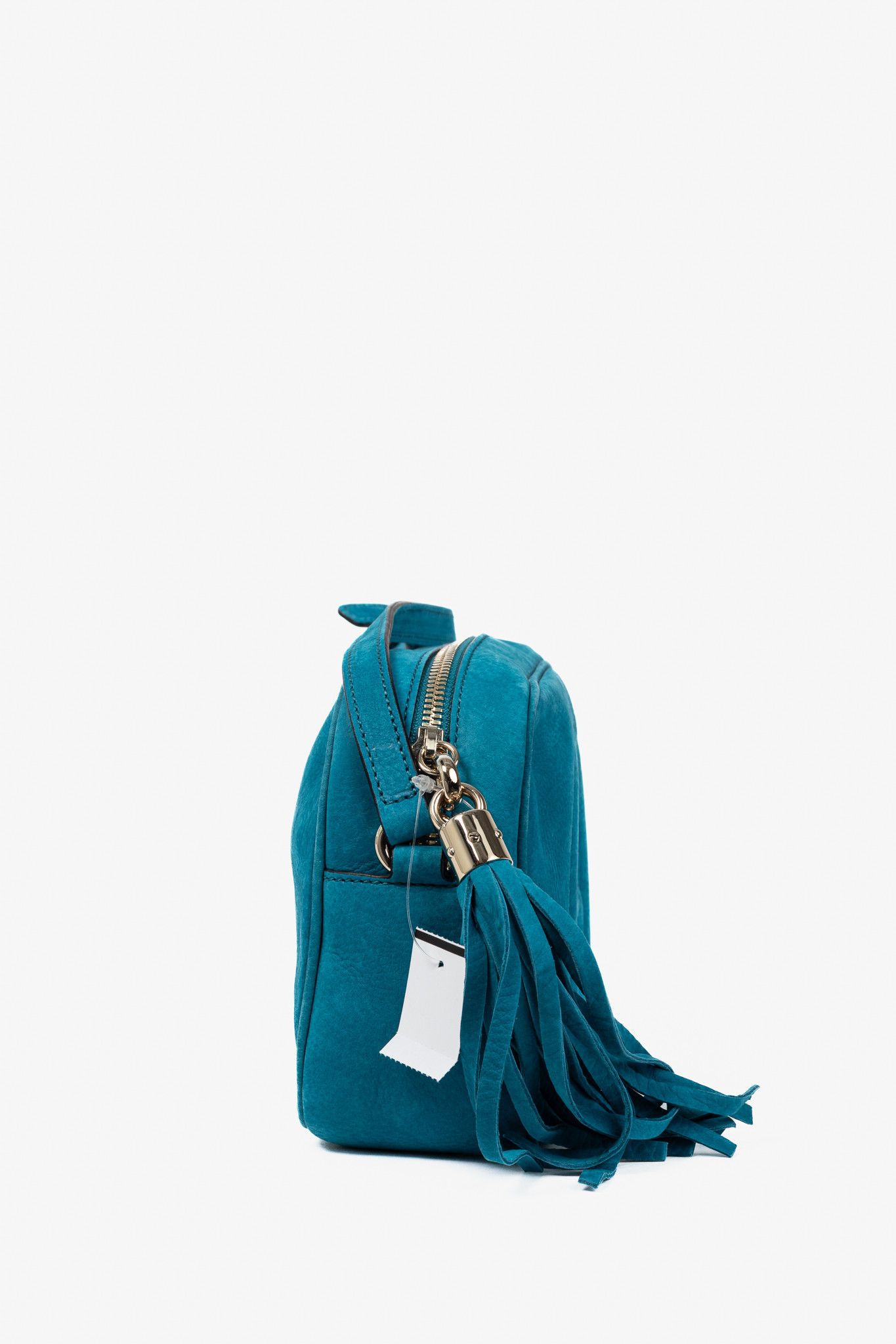 Gucci Gucci Soho Disco Cobalt Blue Vitello Range Crossbody Bag Size ONE SIZE - 3 Thumbnail