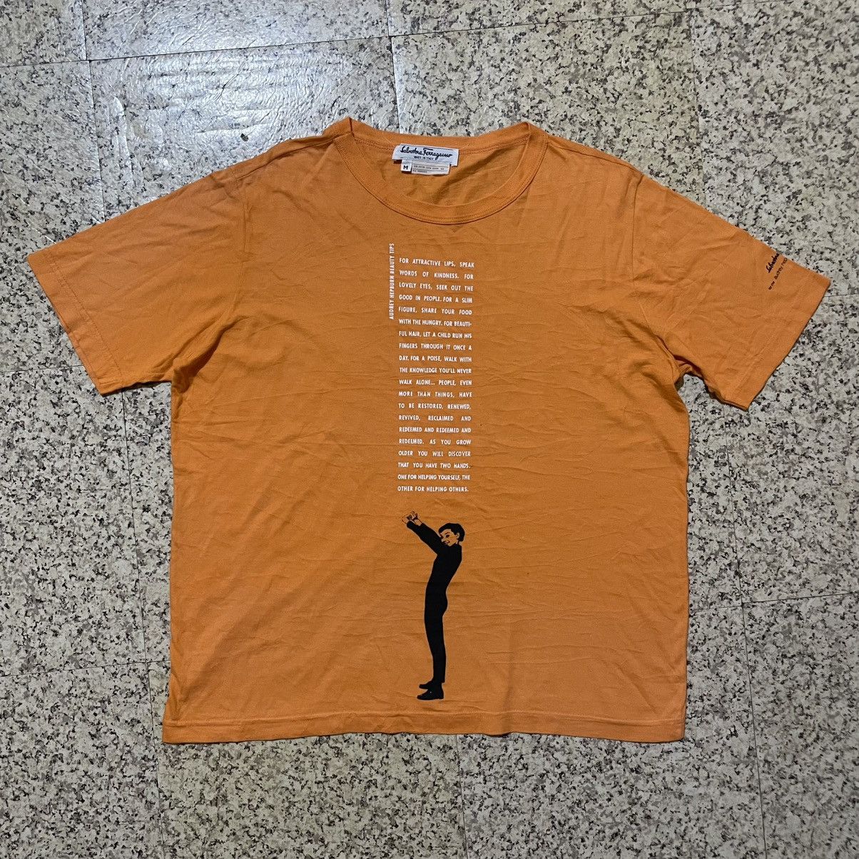 Salvatore Ferragamo Vintage Salvatore Ferragamo x Audrey Hepburn Children’s Fund Size M / US 6-8 / IT 42-44 - 1 Thumbnail