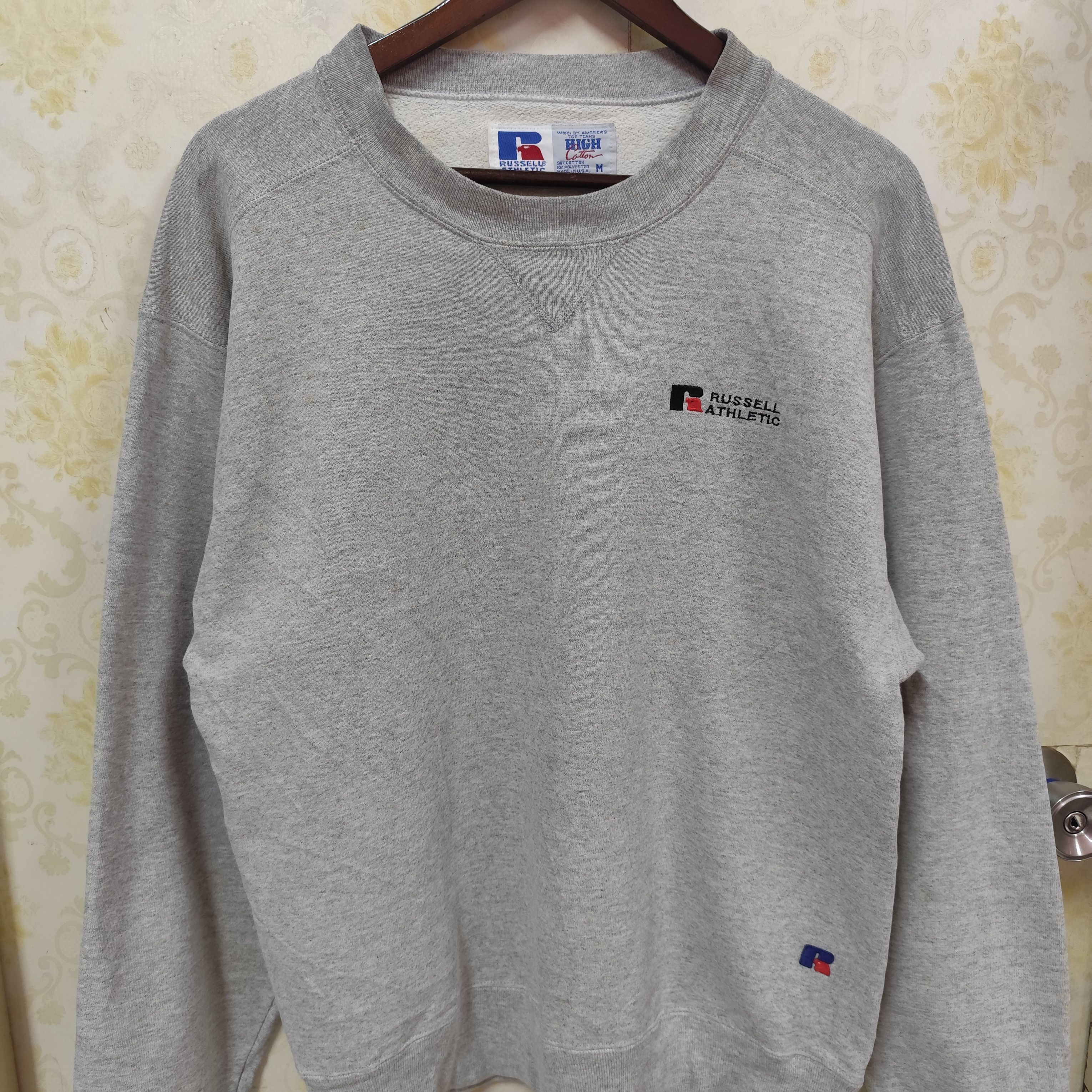 Russell Athletic × Vintage 🇺🇸VINTAGE RUSSEL ATHLETIC SWEATSHIRT MADE IN USA Size US M / EU 48-50 / 2 - 4 Thumbnail