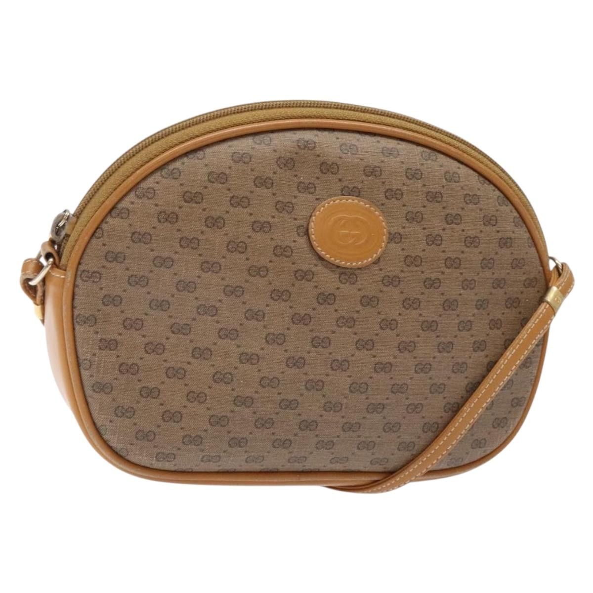 Gucci GUCCI Micro GG Supreme Shoulder Bag Pvc Beige Gold 007 084 Size ONE SIZE - 1 Thumbnail