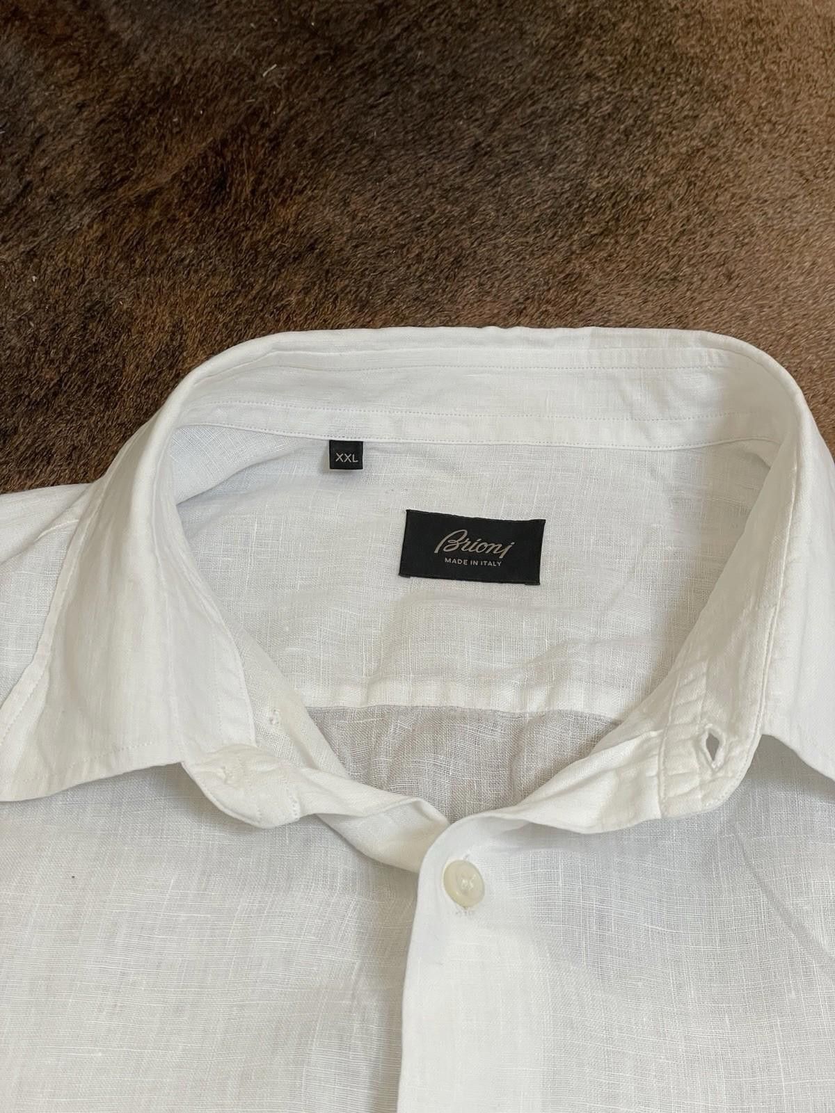 Brioni Brioni Linen Shirt — XXL — Current Season Size US XXL / EU 58 / 5 - 2 Thumbnail