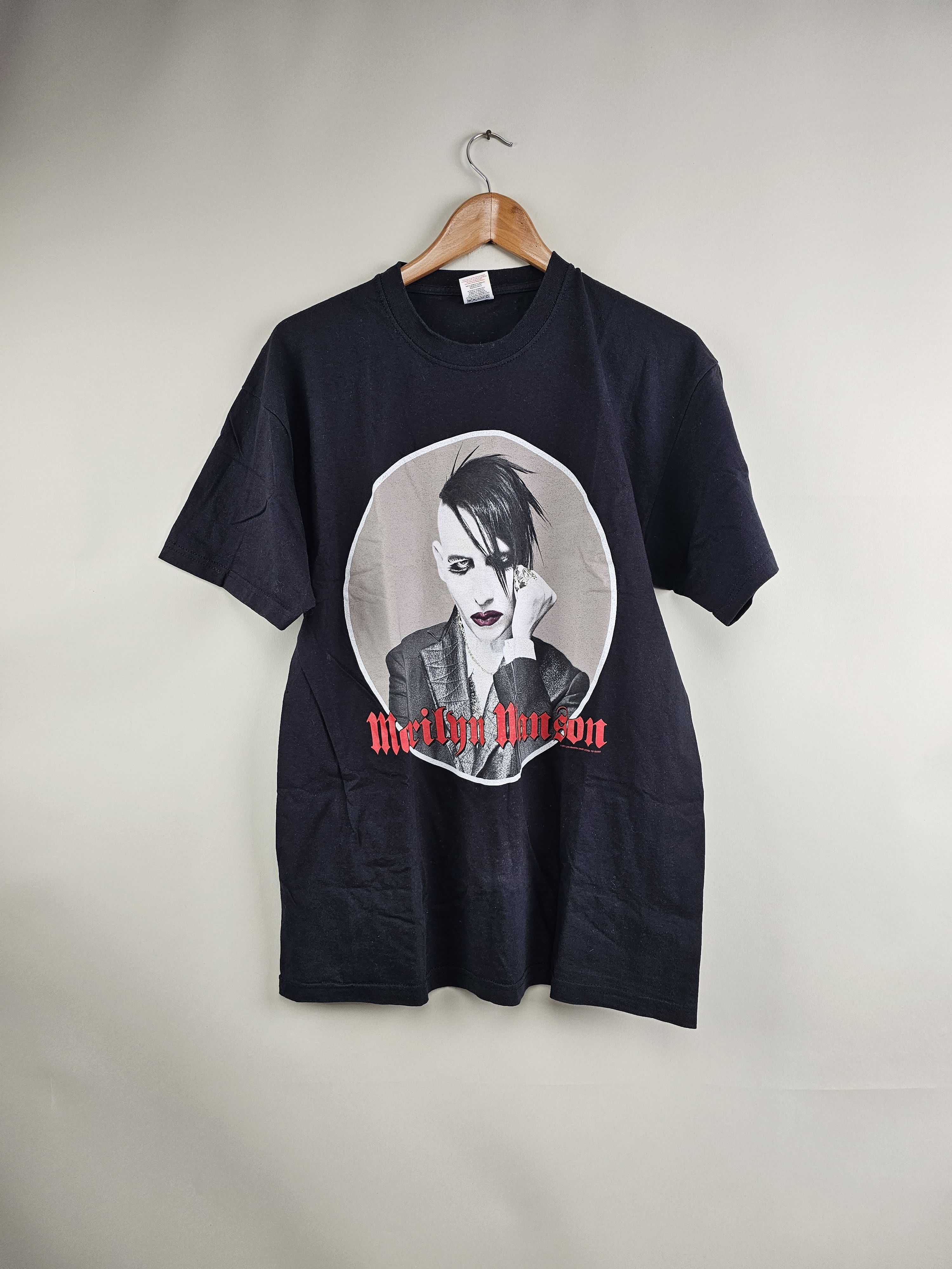 トップス Marilyn Manson AGAINST ALL GODS 2004 Vintage 2004 MARILYN MANSON Against All Gods American Tour T