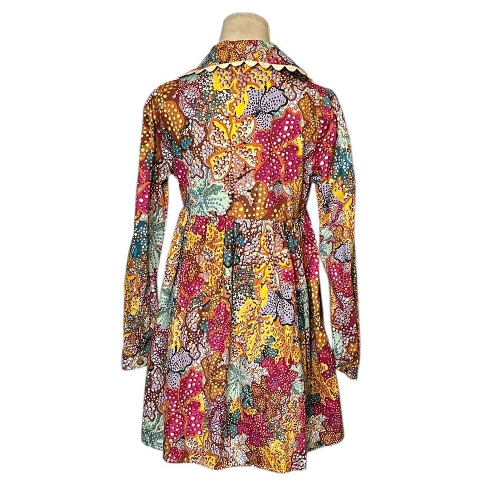 Other Kika Vargas Colorful Floral Babydoll Mini Dress size XXS Size XXS / US 00 / IT 34 - 2 Thumbnail