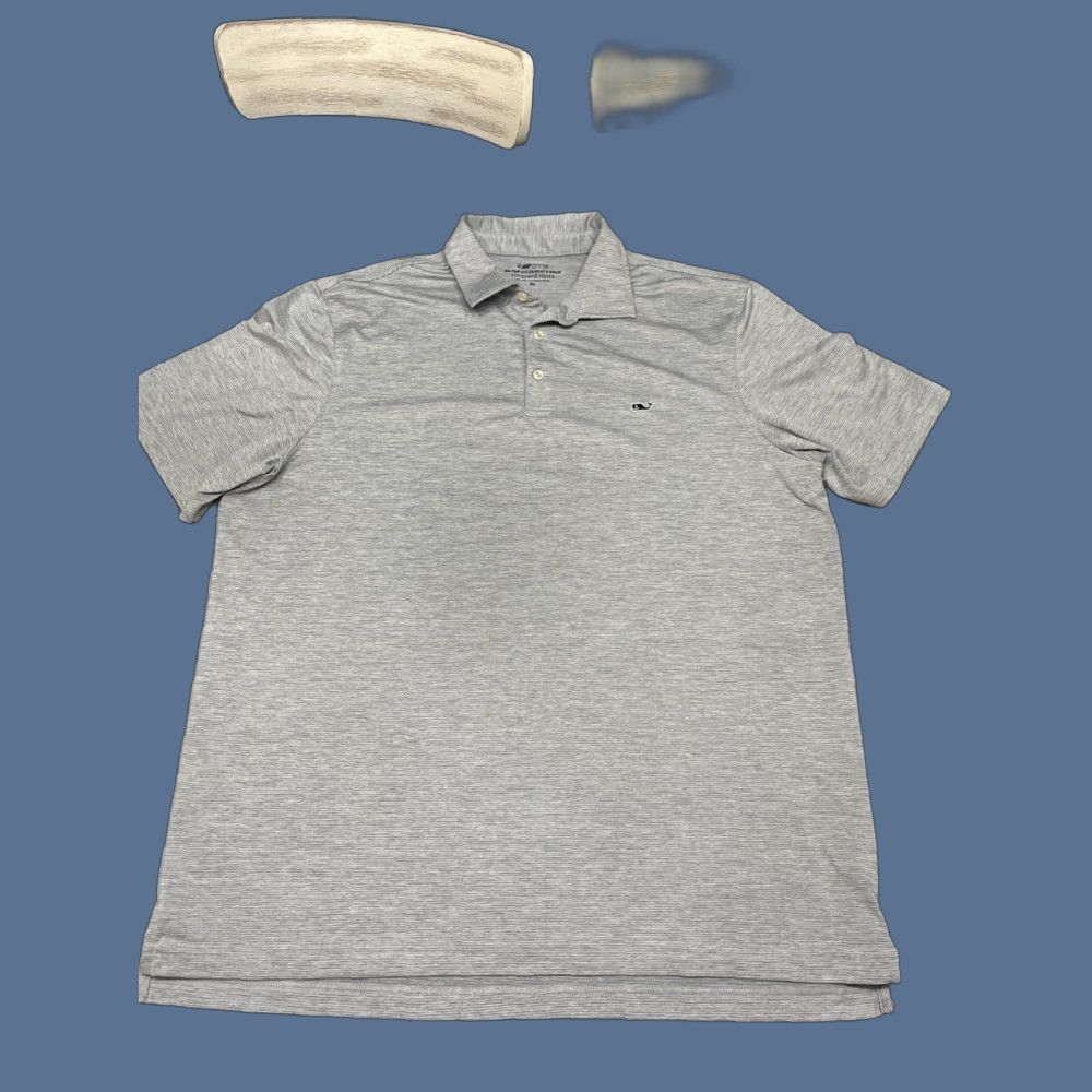 Vineyard Vines Vineyard Vines Polo Shirt OTG On-The-Go Sankaty Performance Regular XL Men Striped Multicolor Short Sleeve Button Collared Logo Stretch Size US XL / EU 56 / 4 - 1 Thumbnail