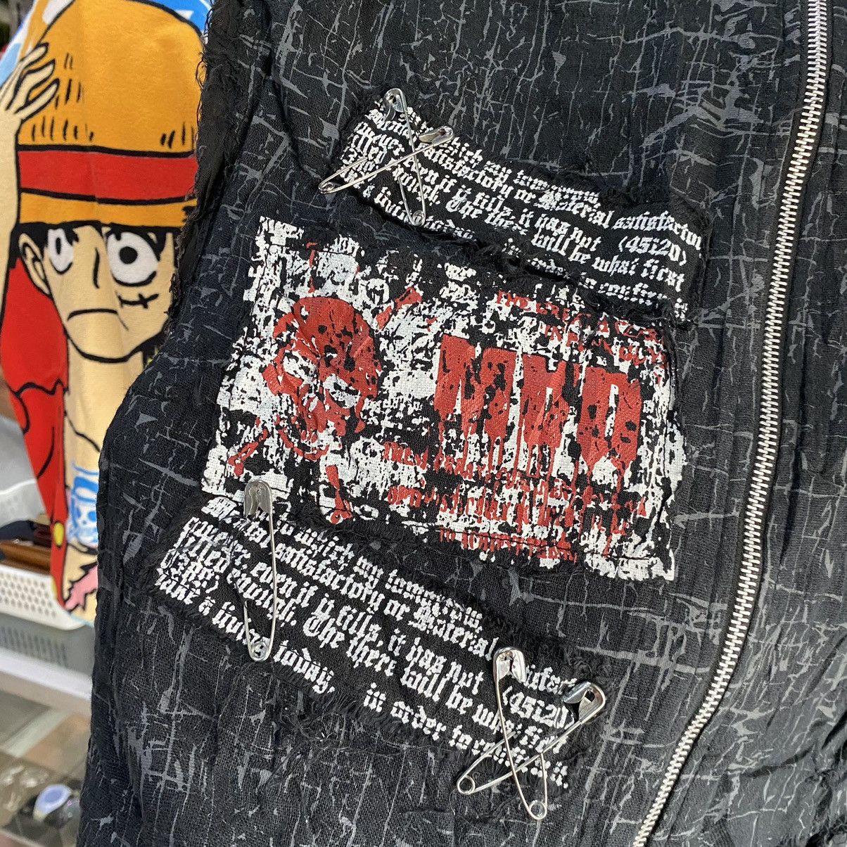 Japanese Brand Mad Punks Rare Design Distressed Sweaters Size M / US 6-8 / IT 42-44 - 9 Thumbnail