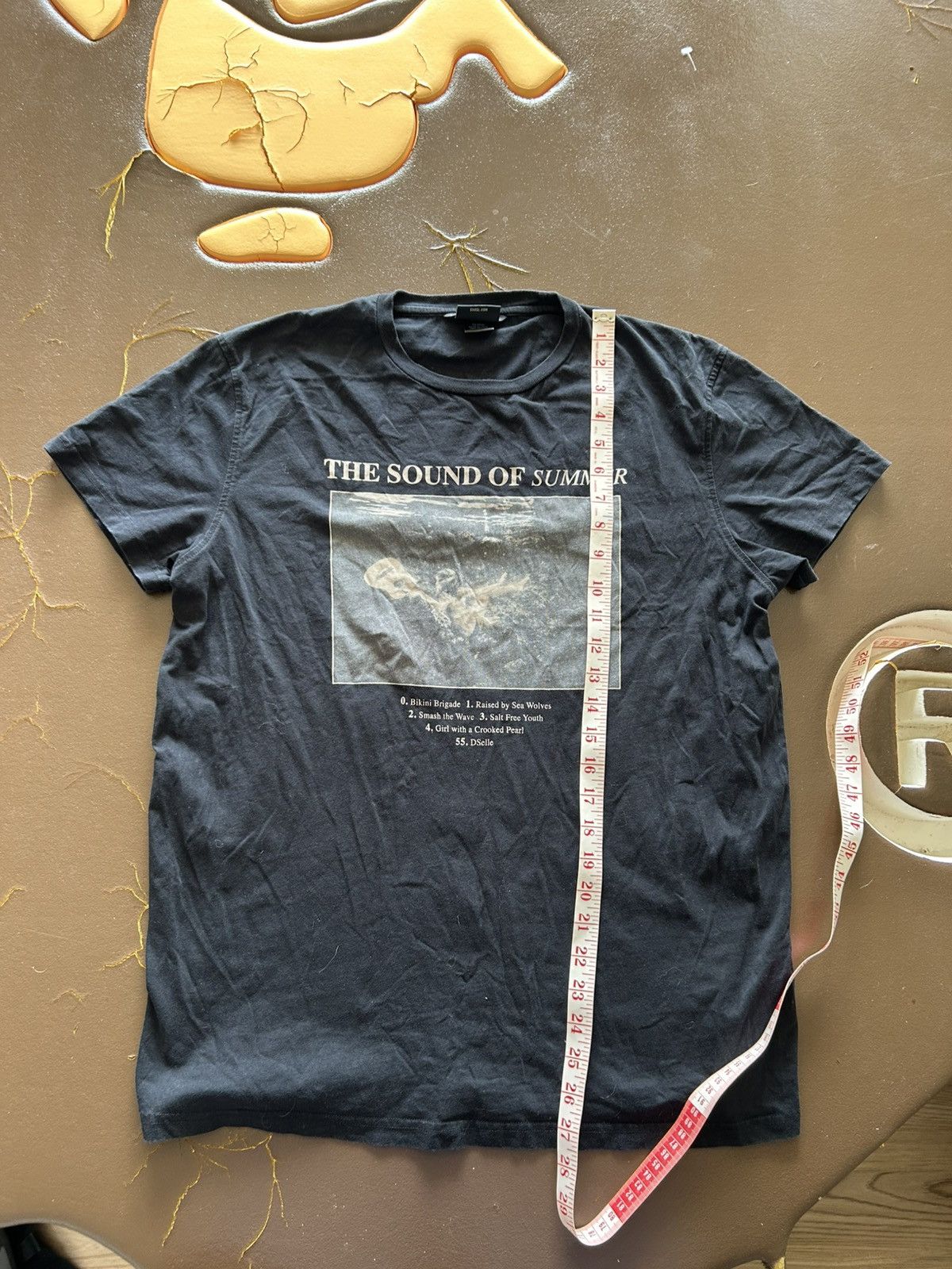 Diesel Diesel Sound Of Summer Painting Tee Black Size US M / EU 48-50 / 2 - 6 Thumbnail