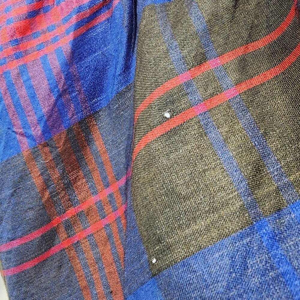 Designer Ricki Freeman for Teri Jon. Vintage Plaid Dress. Size: M Size M / US 6-8 / IT 42-44 - 7 Thumbnail