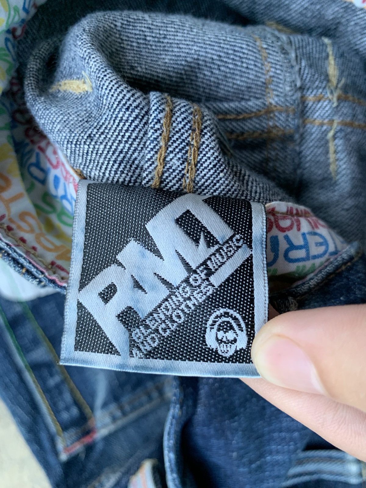 If Six Was Nine × Japanese Brand × Le Grande Bleu (L.G.B.) Rimaster Double Waist Distressed Denim Jeans Size US 34 / EU 50 - 14 Thumbnail