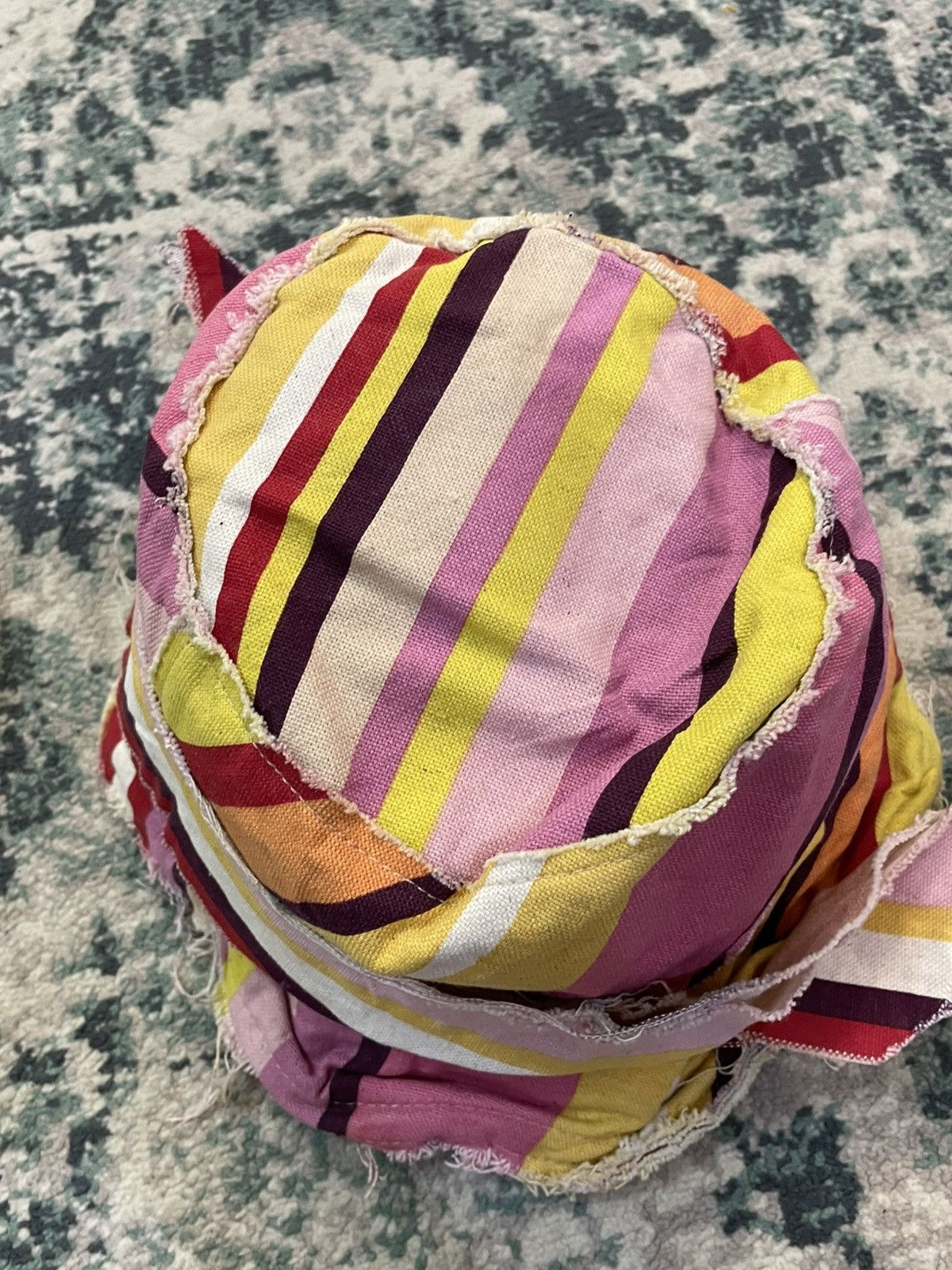 Jacques Marie Mage Jaques Le Corre (Made in France) Stiches Art Bucket Hat Size ONE SIZE - 6 Thumbnail