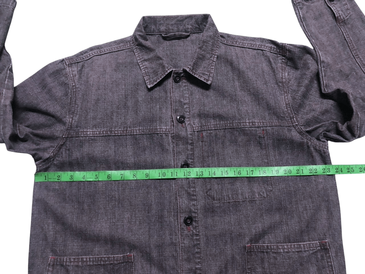 Yohji Yamamoto Yohji Yamamoto Sacsny Y'saccs Denim Chore Jacket Size US L / EU 52-54 / 3 - 16 Thumbnail