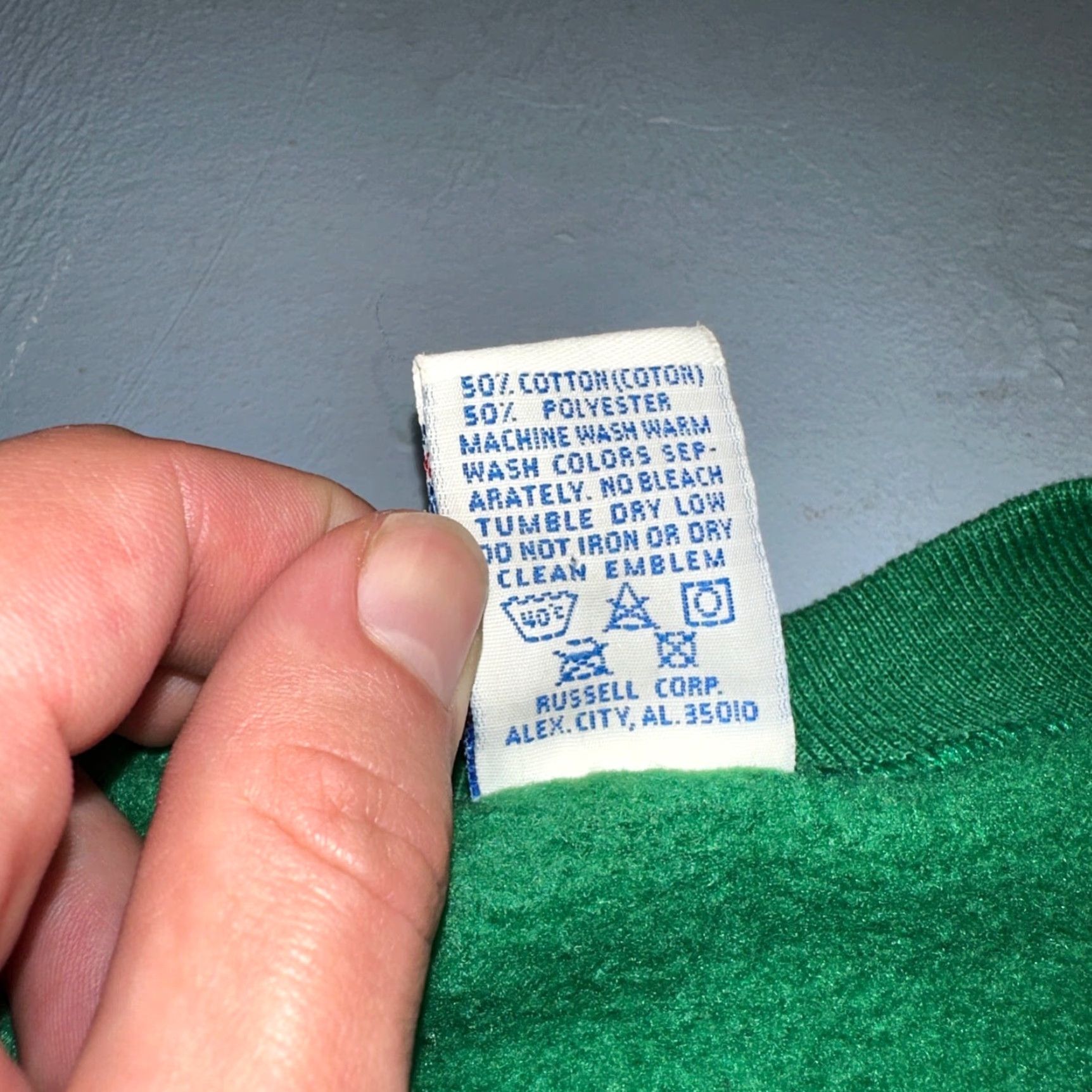 Russell Athletic VINTAGE Russell Athletic Sweatshirt 2XL Men Green 90s College Football Crewneck Logo Pullover Size US XXL / EU 58 / 5 - 7 Thumbnail