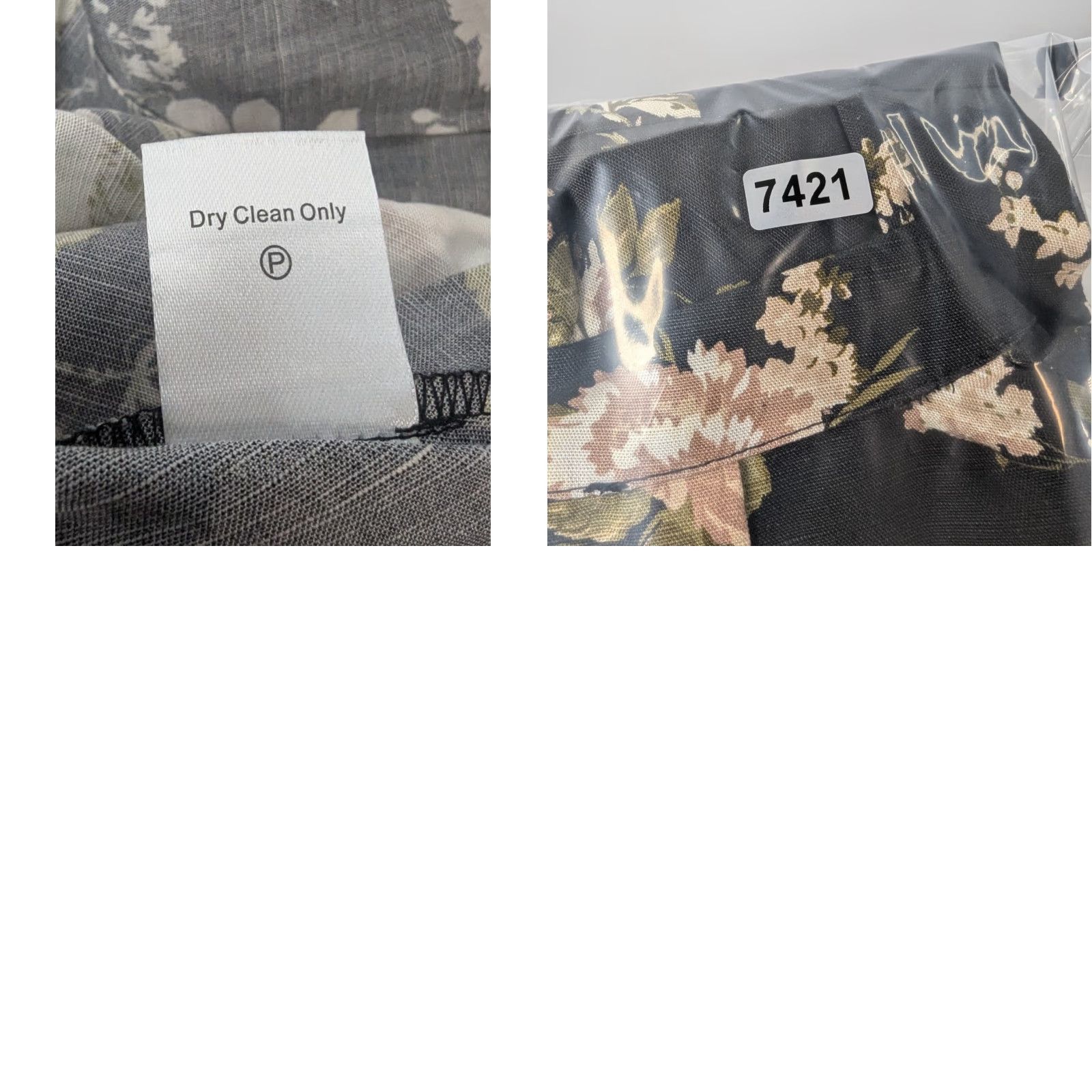 Vintage NWT Tuckernuck Mini Dress Womens S Midnight Garden Floral Long Sleeve Pleated Size S / US 4 / IT 40 - 9 Thumbnail
