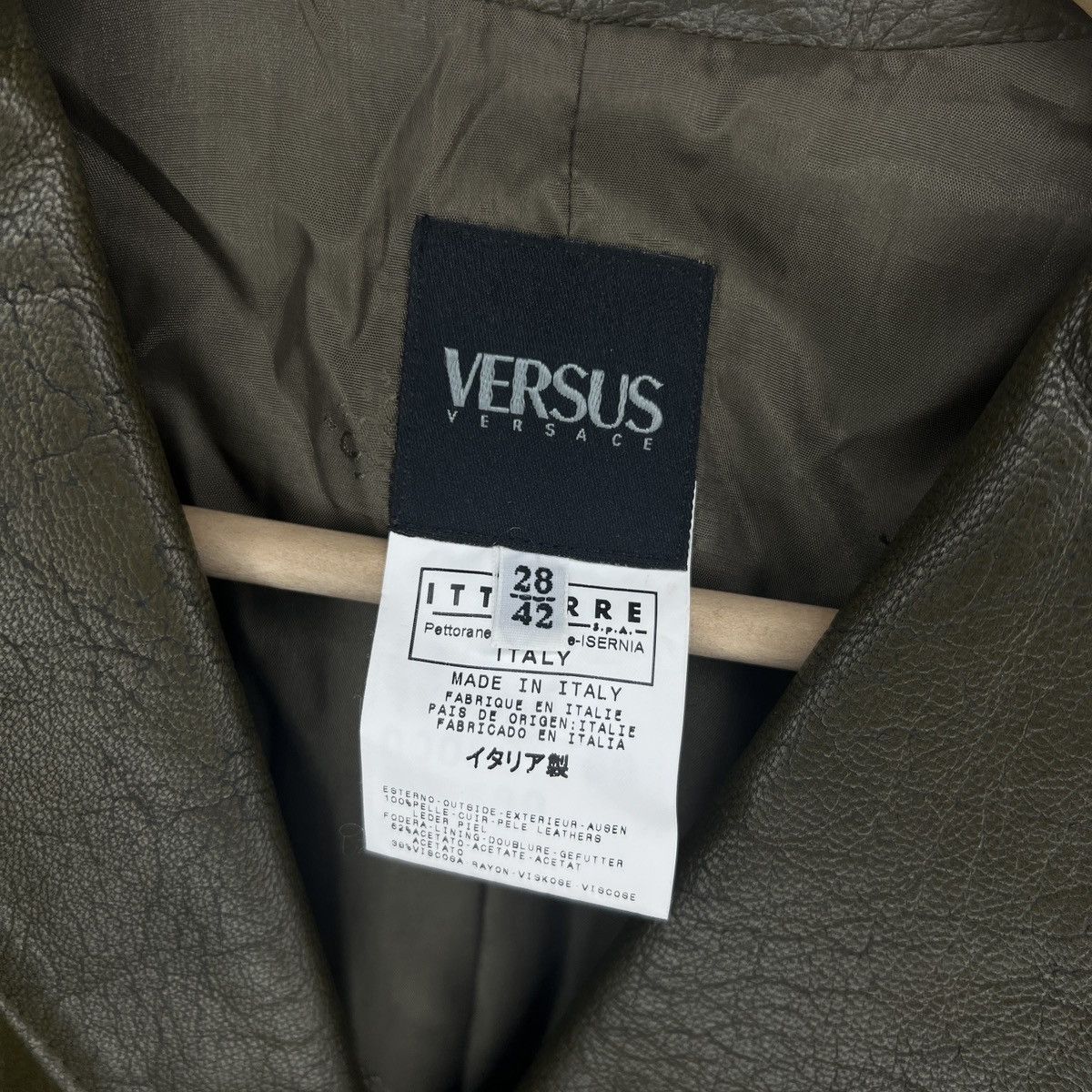 Versace Versus Versace real leather wmns jacket Size M / US 6-8 / IT 42-44 - 6 Thumbnail