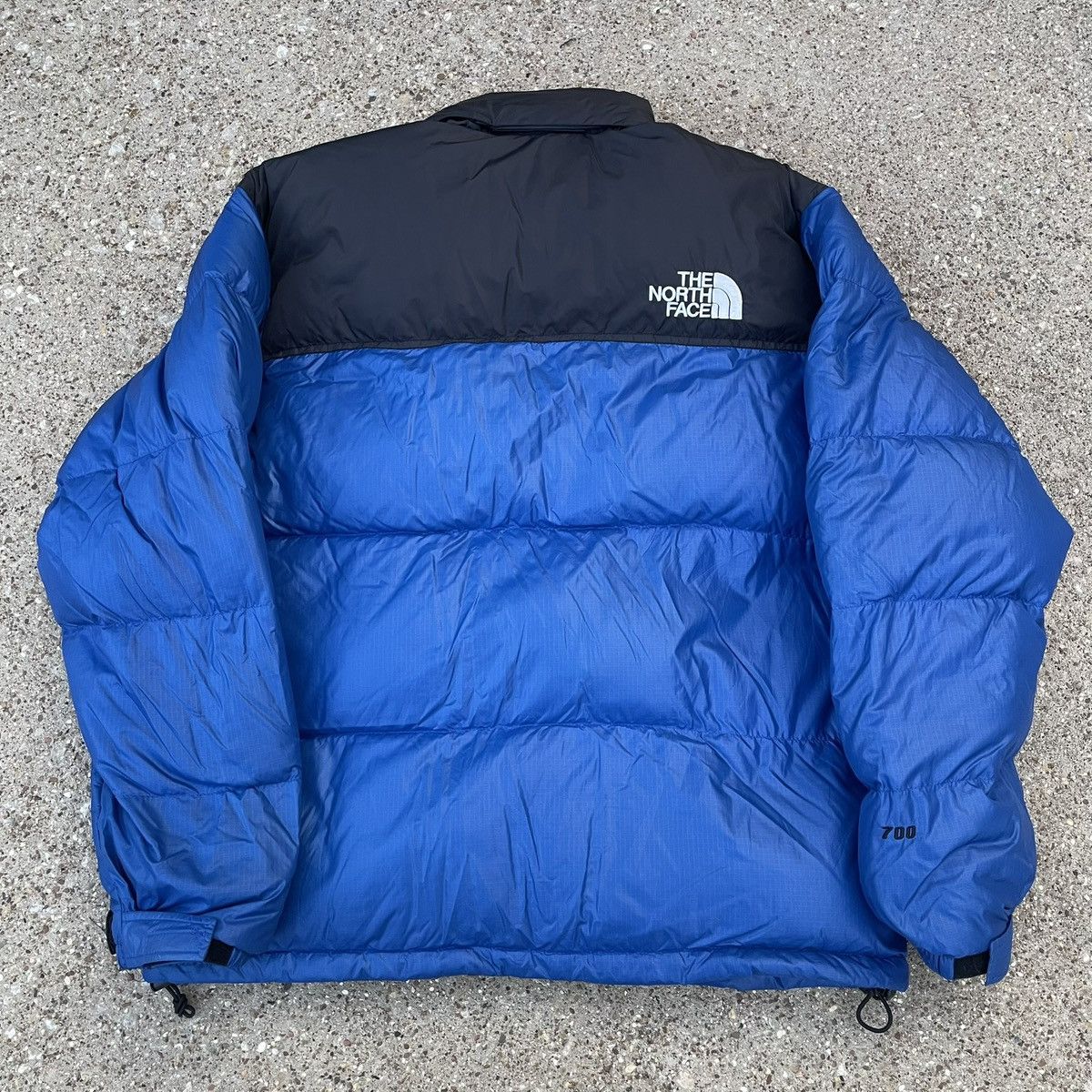 Vintage The North Face Nuptse 700 Puffer Jacket Blue Mens M