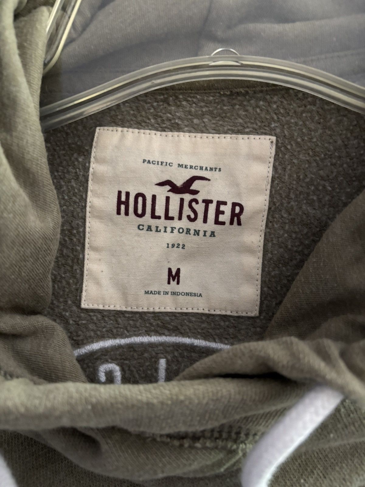 Hollister Hollister Olive Green Hoodie Size M / US 6-8 / IT 42-44 - 4 Thumbnail