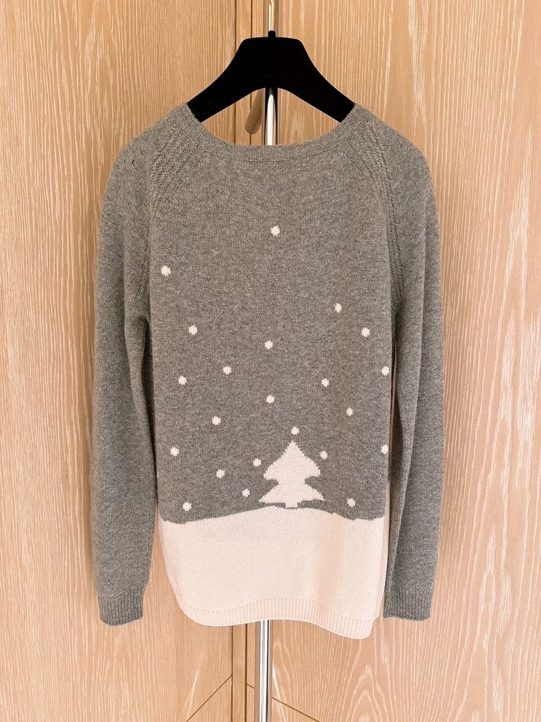 Loro Piana LORO PIANA Snowflake cashmere sweater Size L / US 10 / IT 46 - 6 Thumbnail